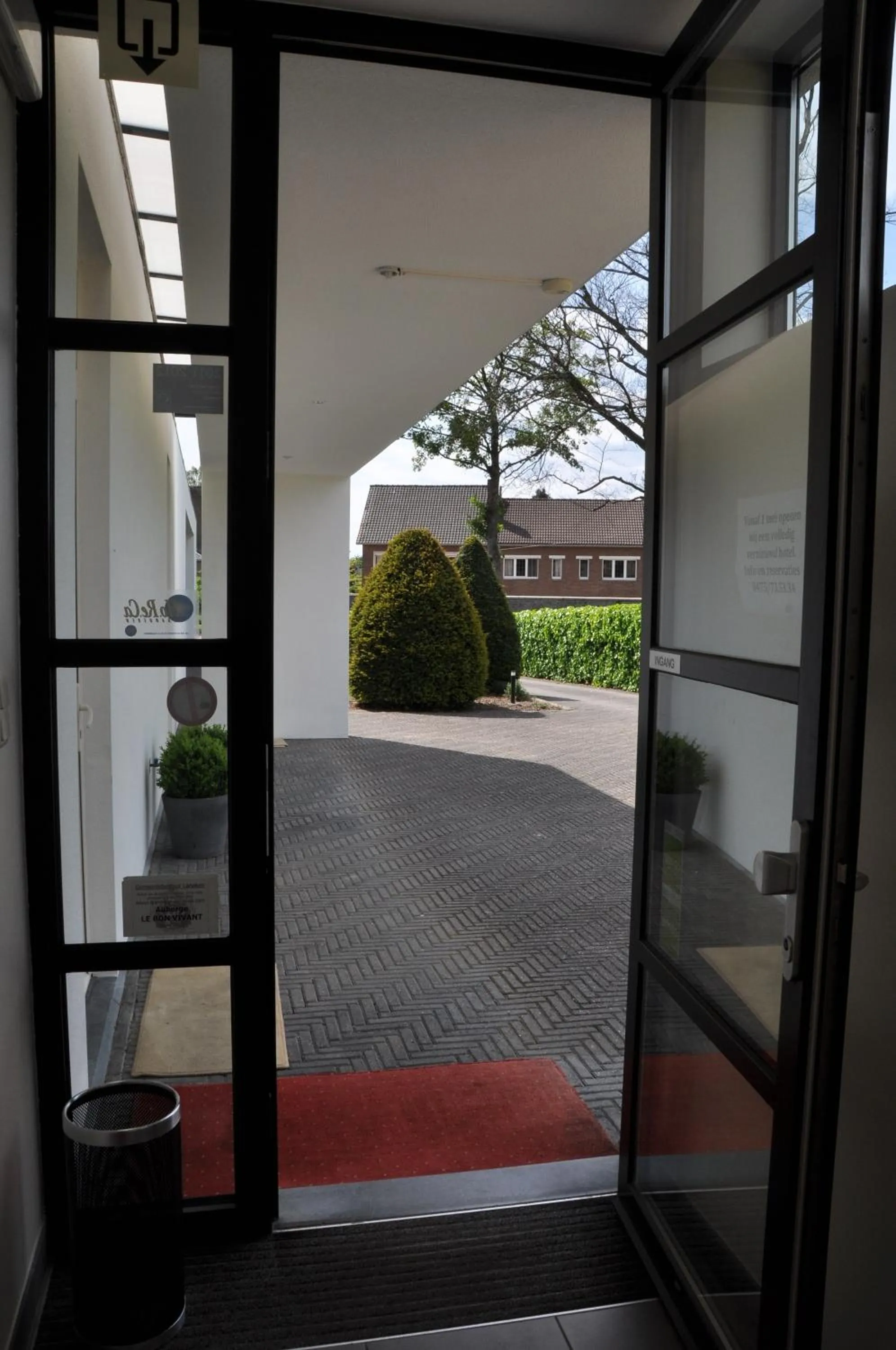 Facade/entrance in Hotel Boomgaard