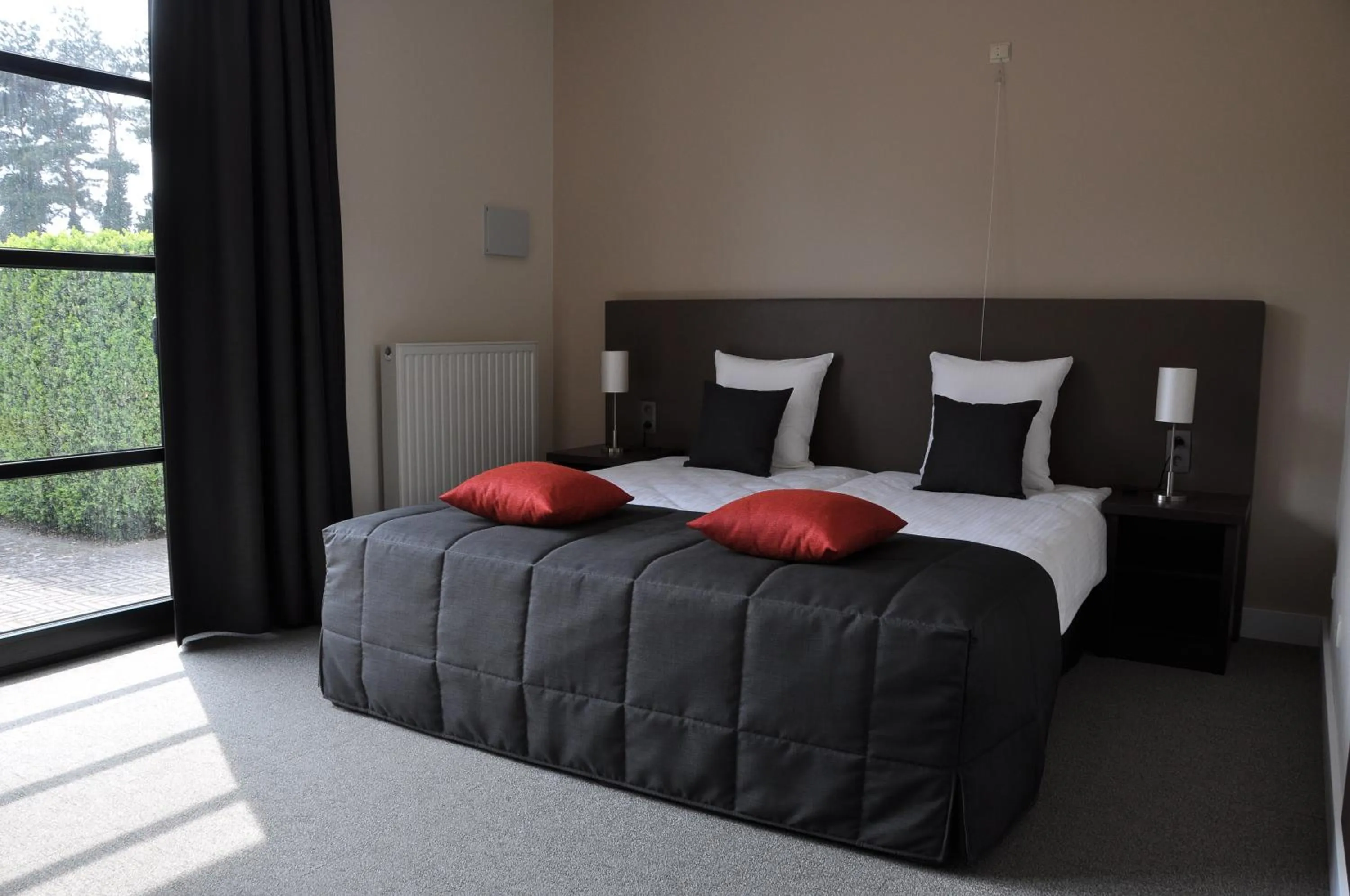 Bed in Hotel Boomgaard