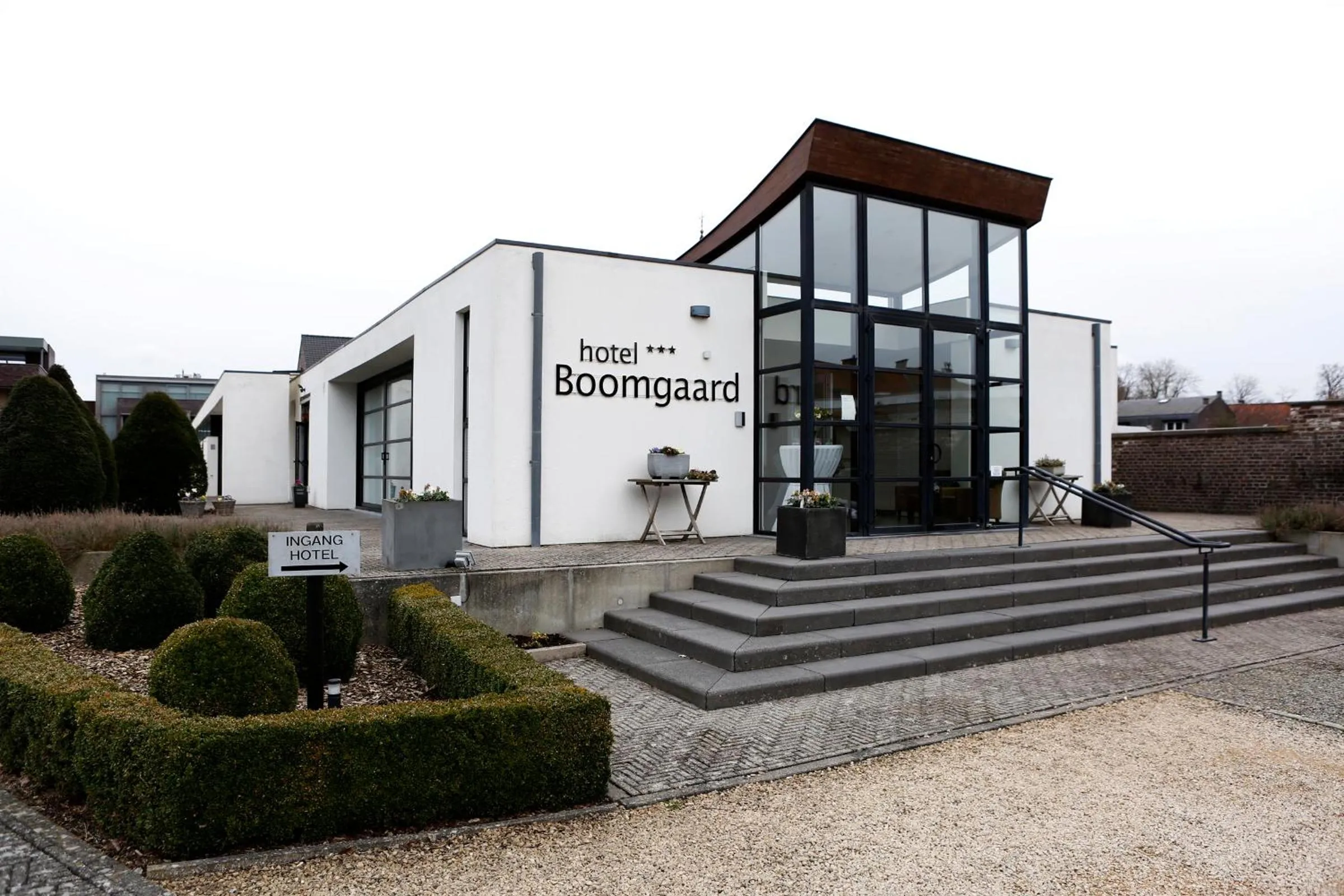 Facade/entrance in Hotel Boomgaard