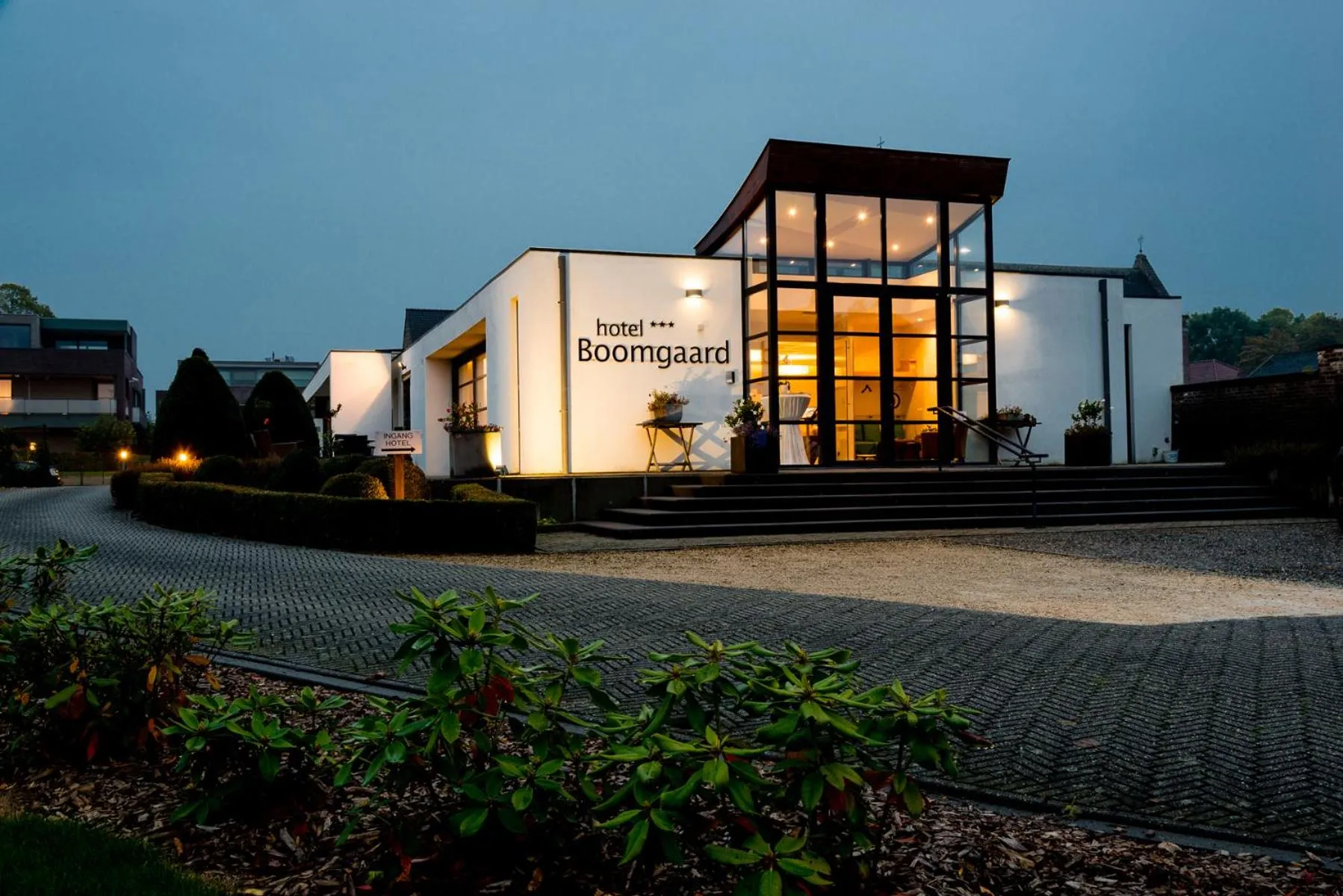 Facade/entrance in Hotel Boomgaard