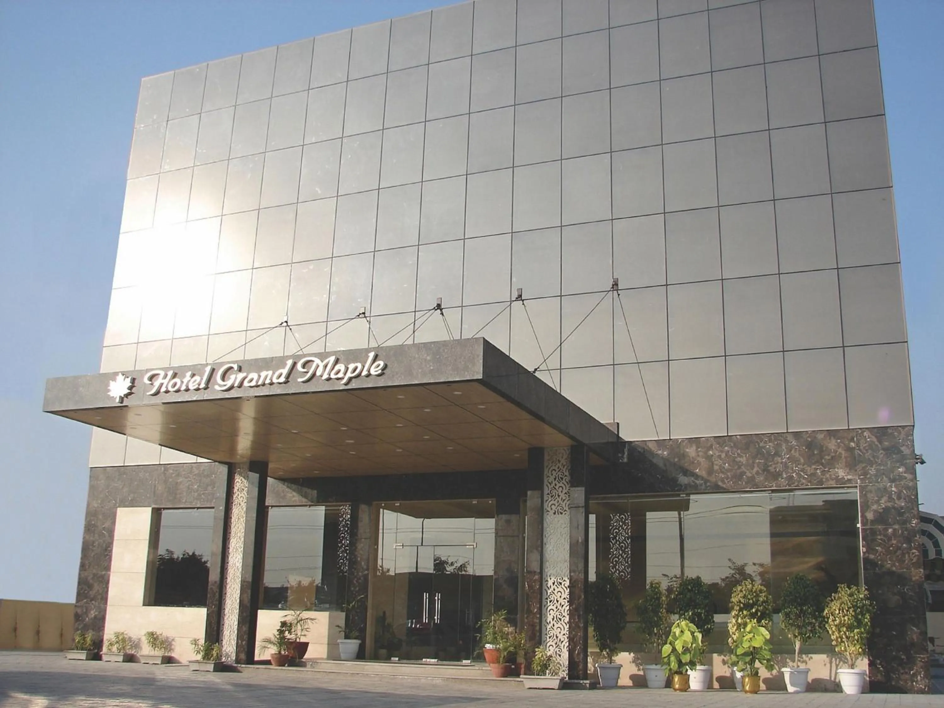 Property building in Hotel Grand Maple