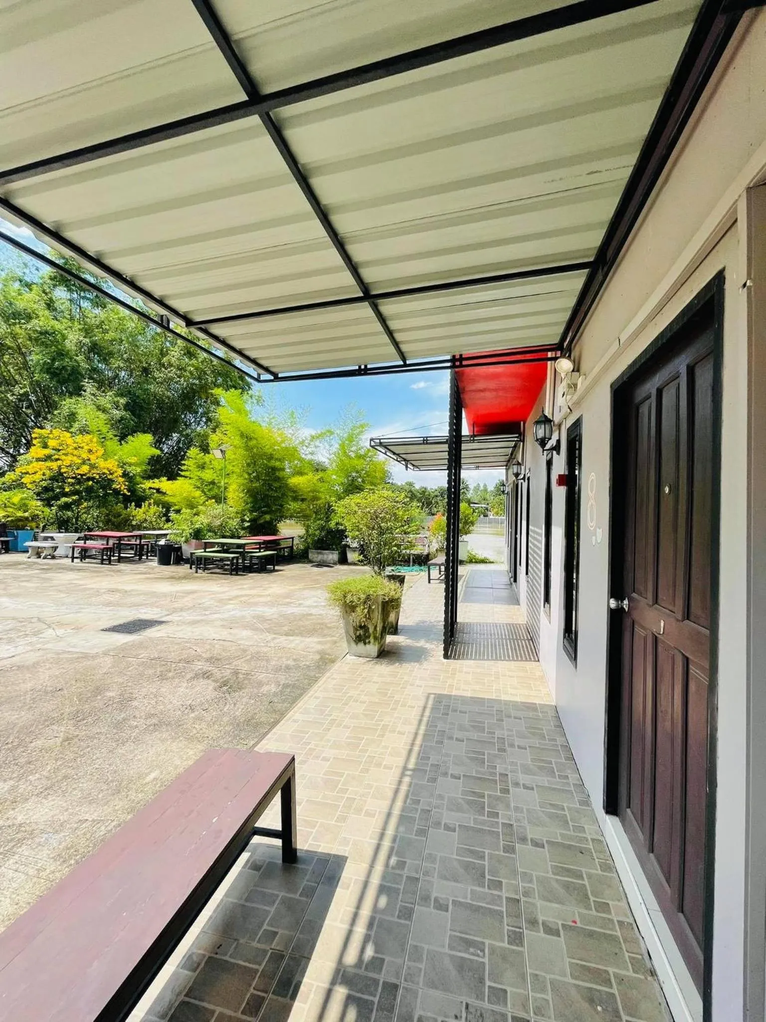 Patio in Baan Sri Family