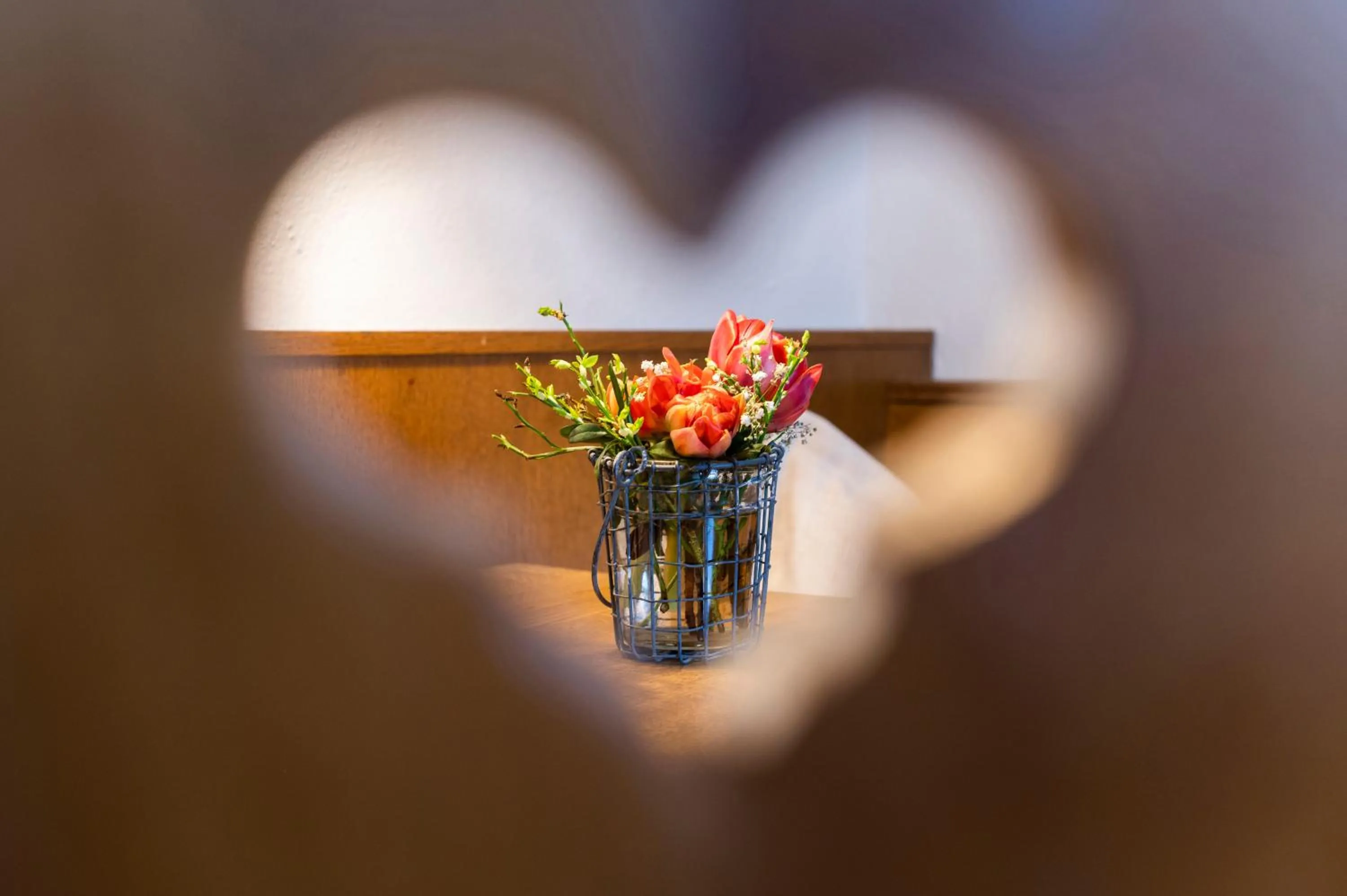 Decorative detail in Gasthof Löwen by Hotel Montafoner Hof