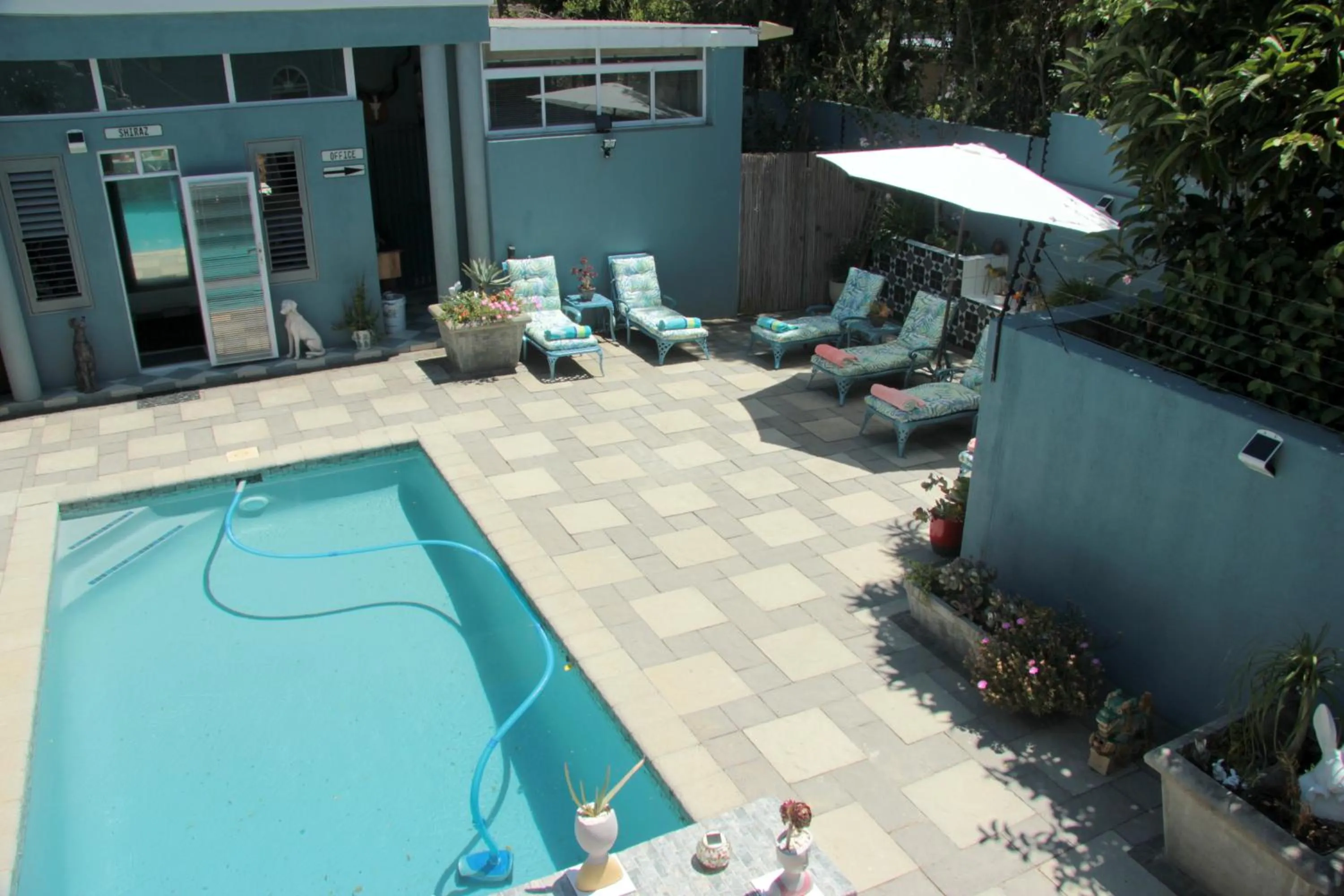 Swimming pool in 1AA Wilhelmina Luxury Suites