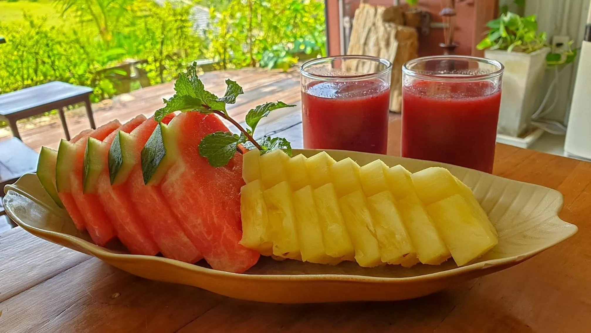 Breakfast in Baan Boom Boxes Eco Friendly Resort