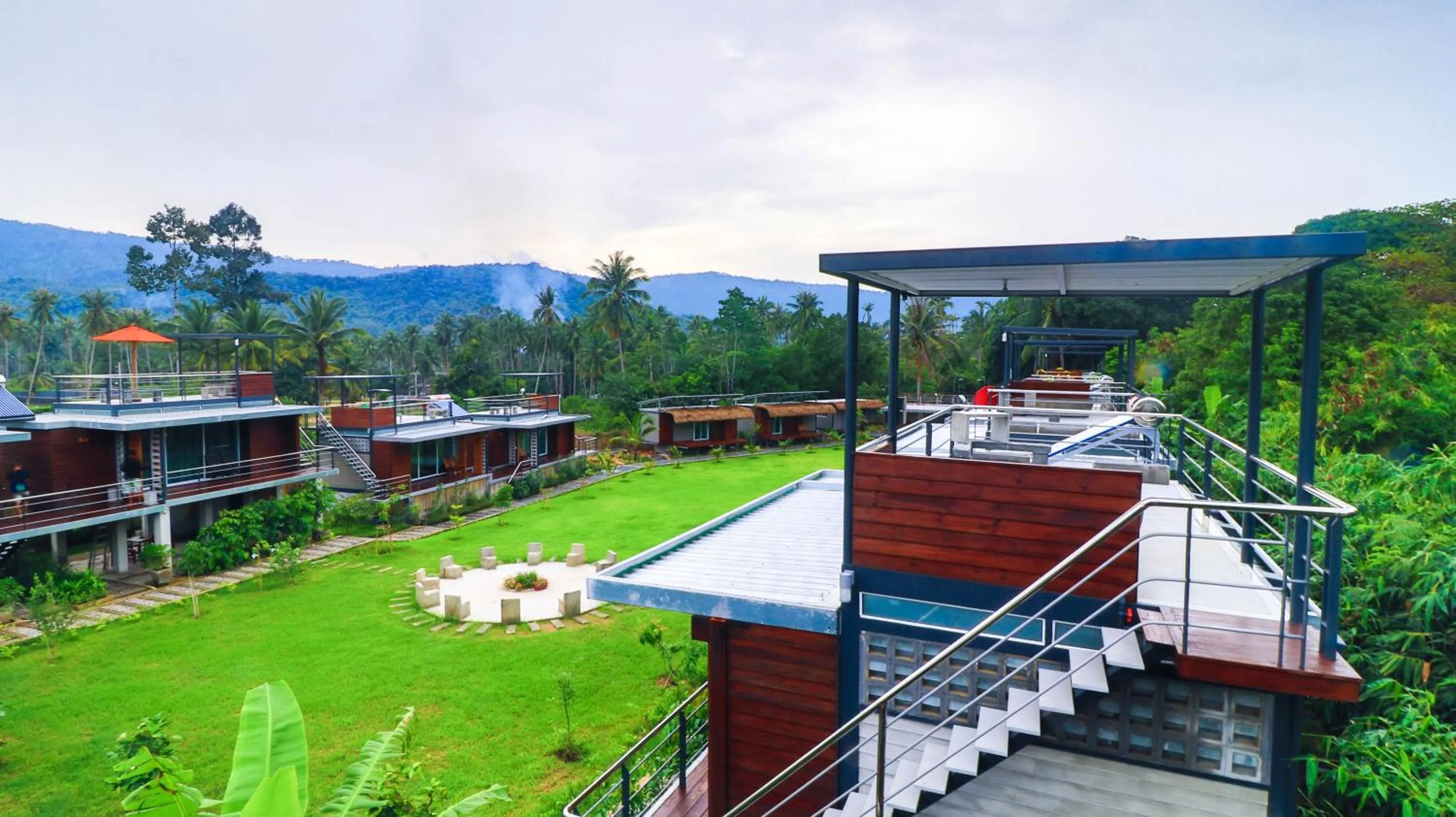 On site in Baan Boom Boxes Eco Friendly Resort