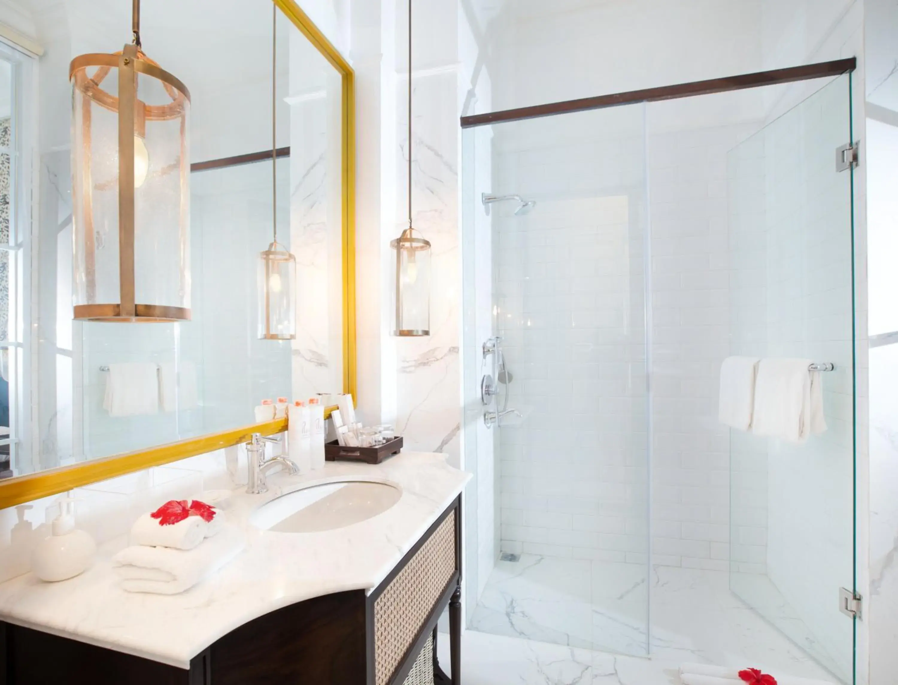 Bathroom in Plataran Heritage Borobudur Hotel Bathroom in Plataran Heritage Borobudur Hotel