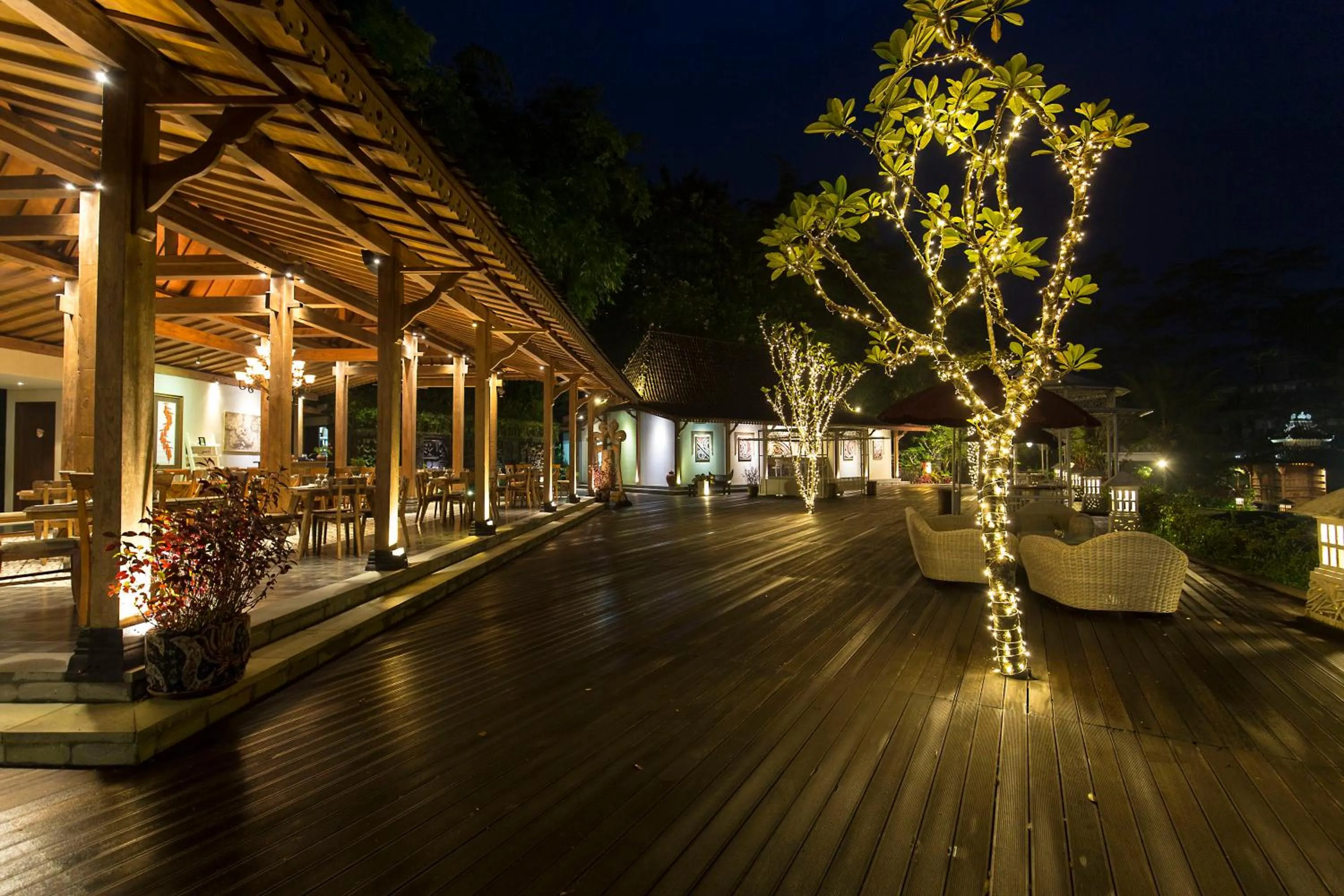 Restaurant/places to eat in Plataran Heritage Borobudur Hotel