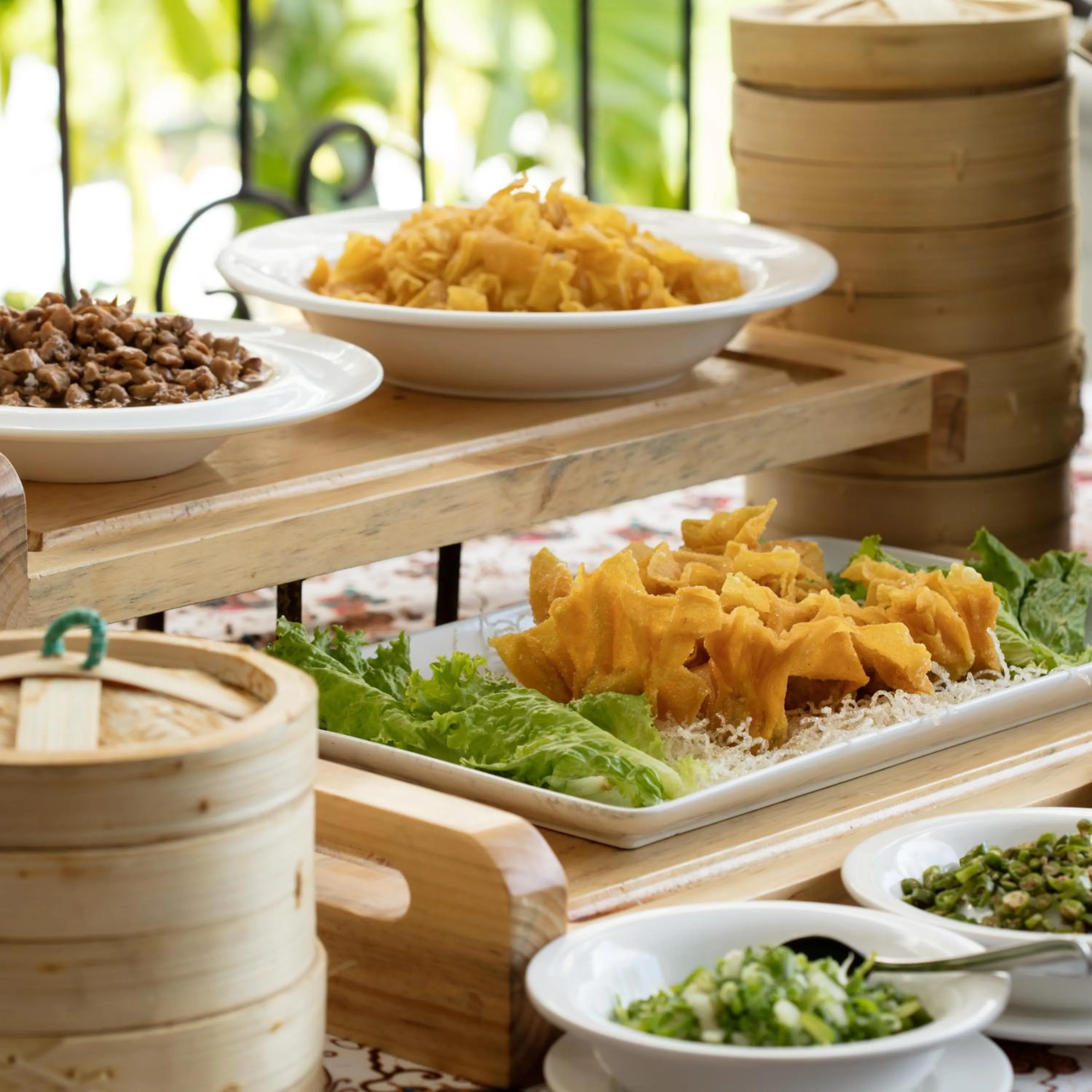 Food close-up in Plataran Heritage Borobudur Hotel