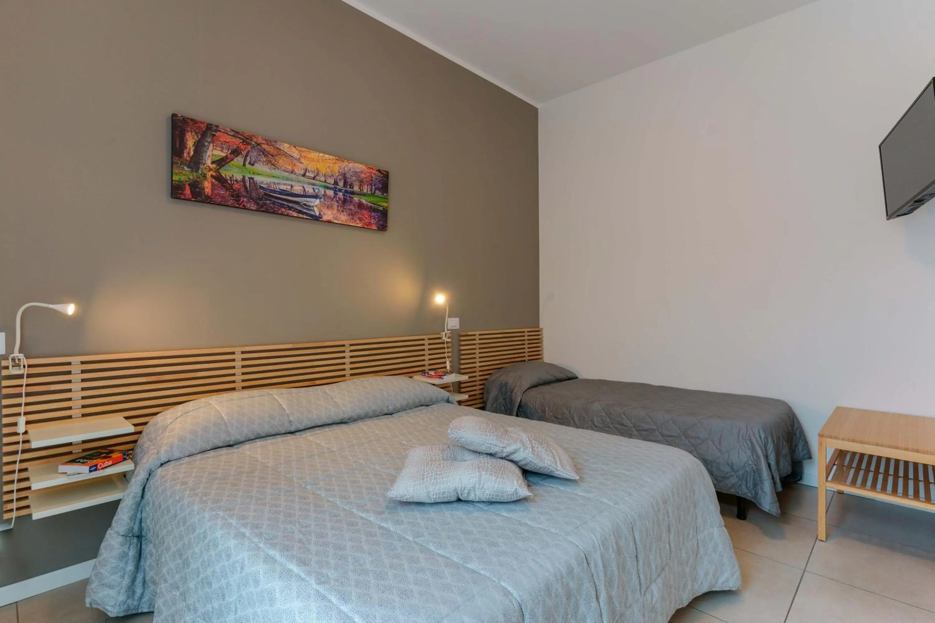 Photo of the whole room, Bed in B&B Bentivogli