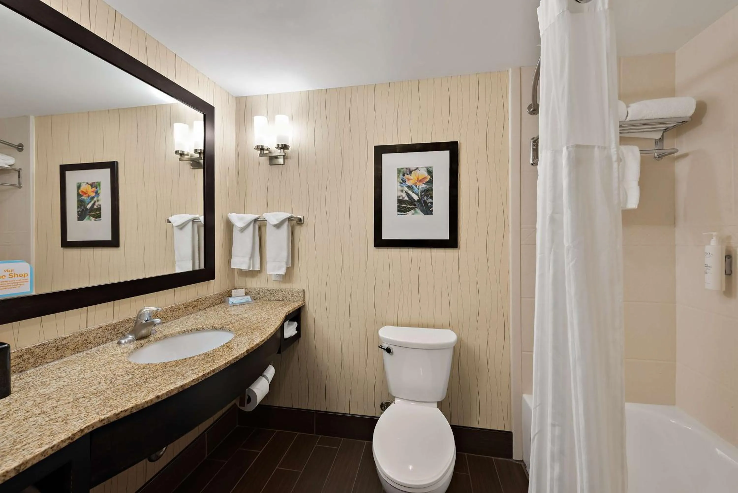 Bathroom in Hilton Garden Inn Findlay