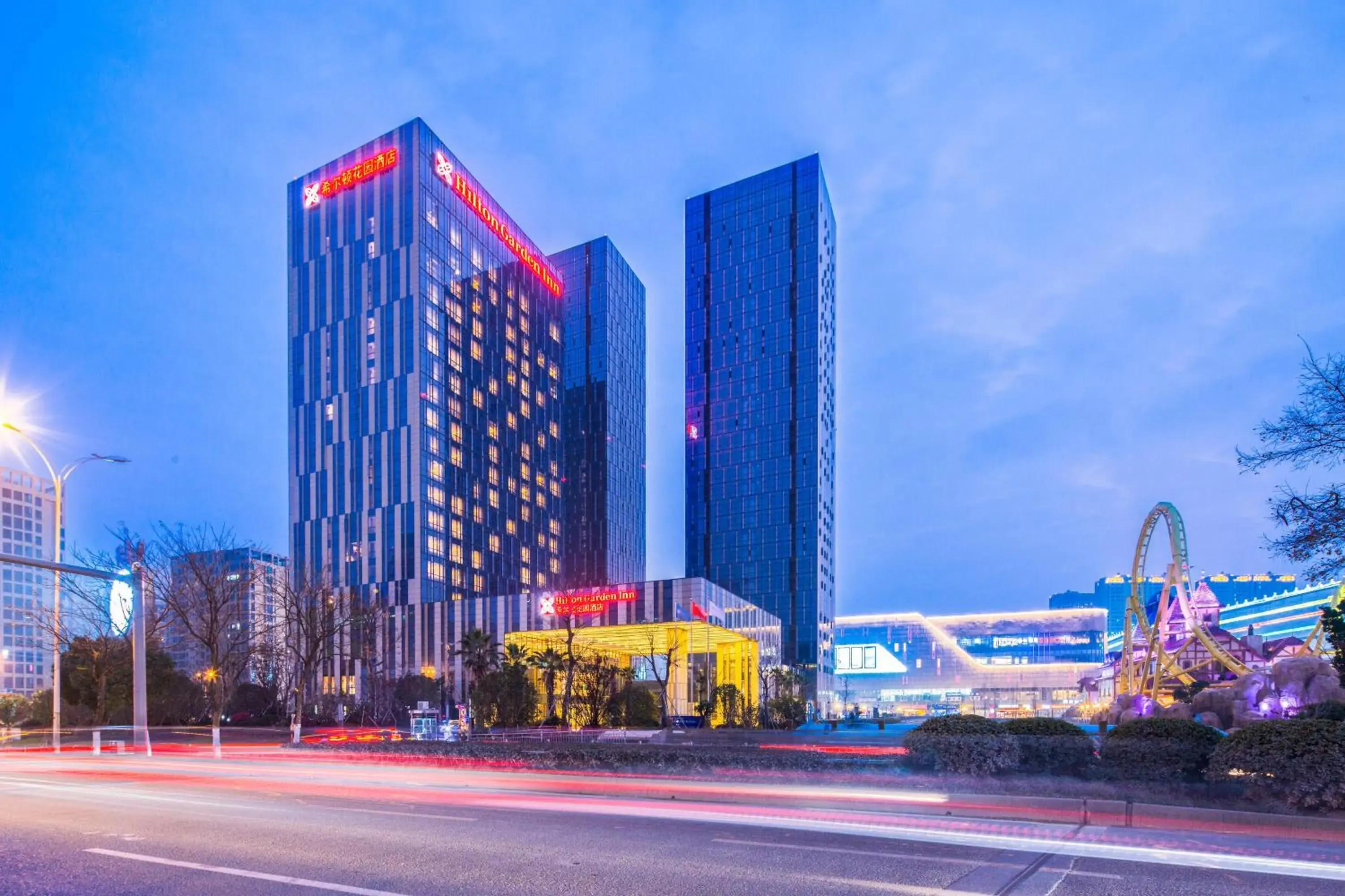 Property building in Hilton Garden Inn Ningbo Property building in Hilton Garden Inn Ningbo