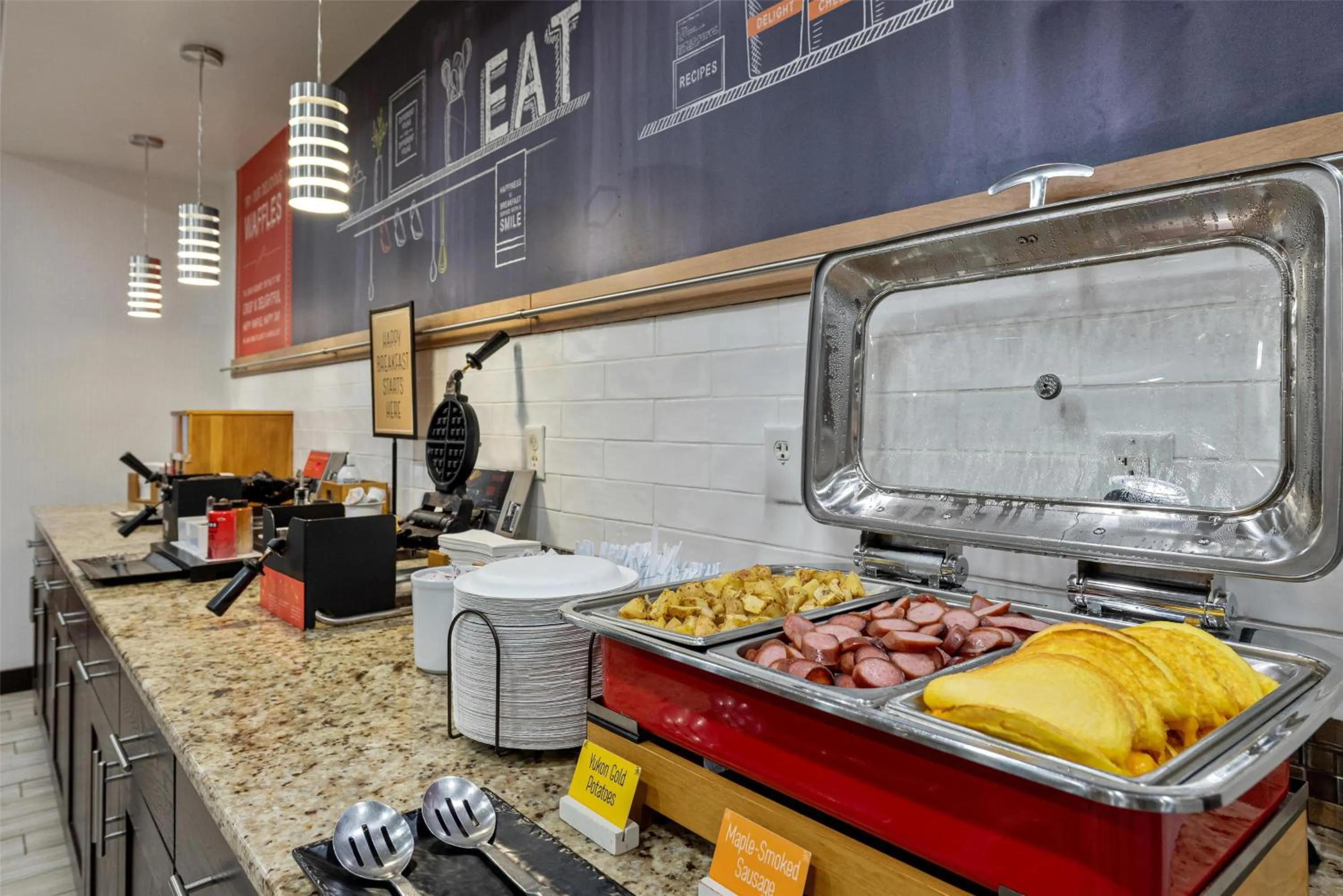 Breakfast in Hampton Inn Mesa Verde/Cortez Co