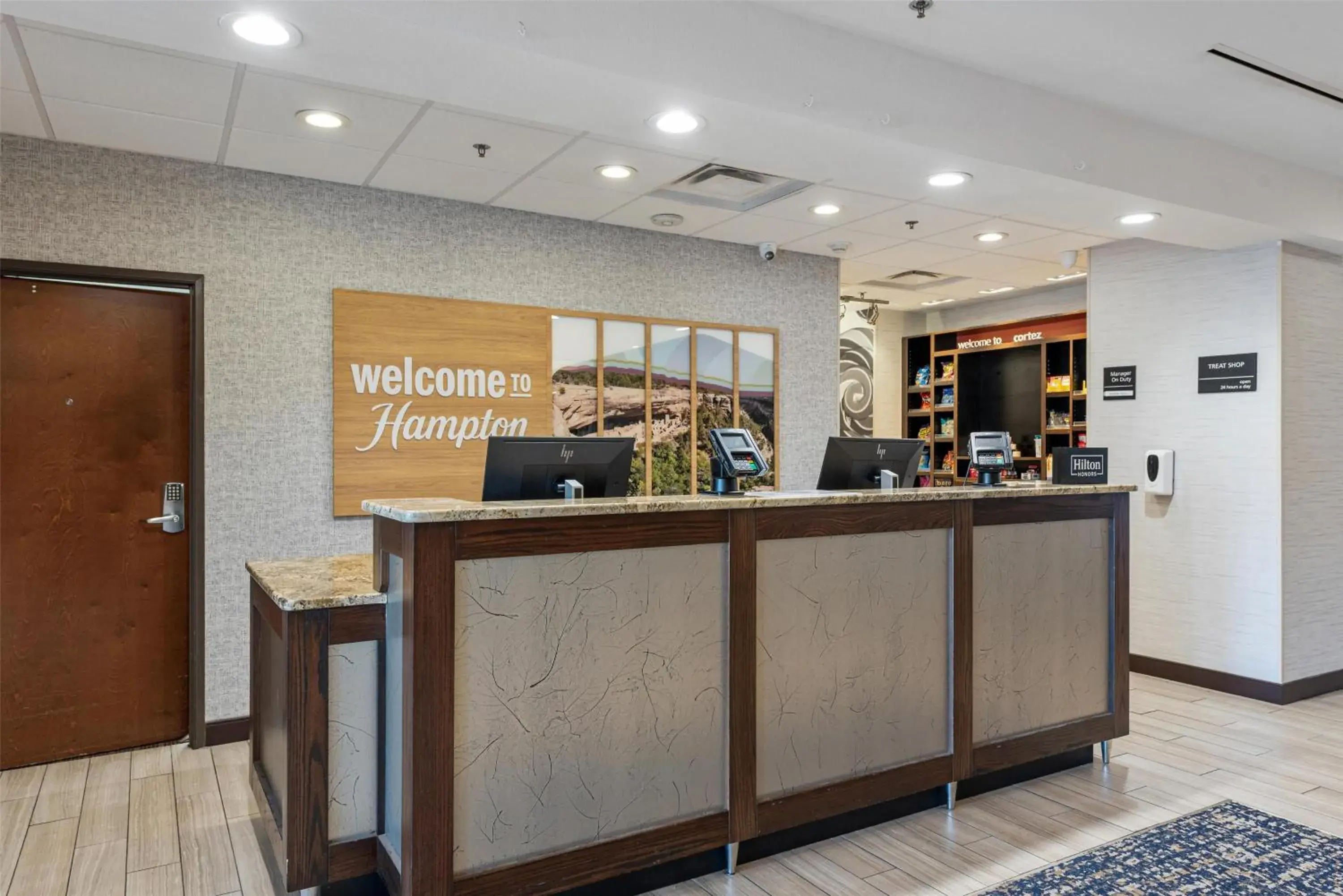 Lobby or reception in Hampton Inn Mesa Verde/Cortez Co Lobby or reception in Hampton Inn Mesa Verde/Cortez Co