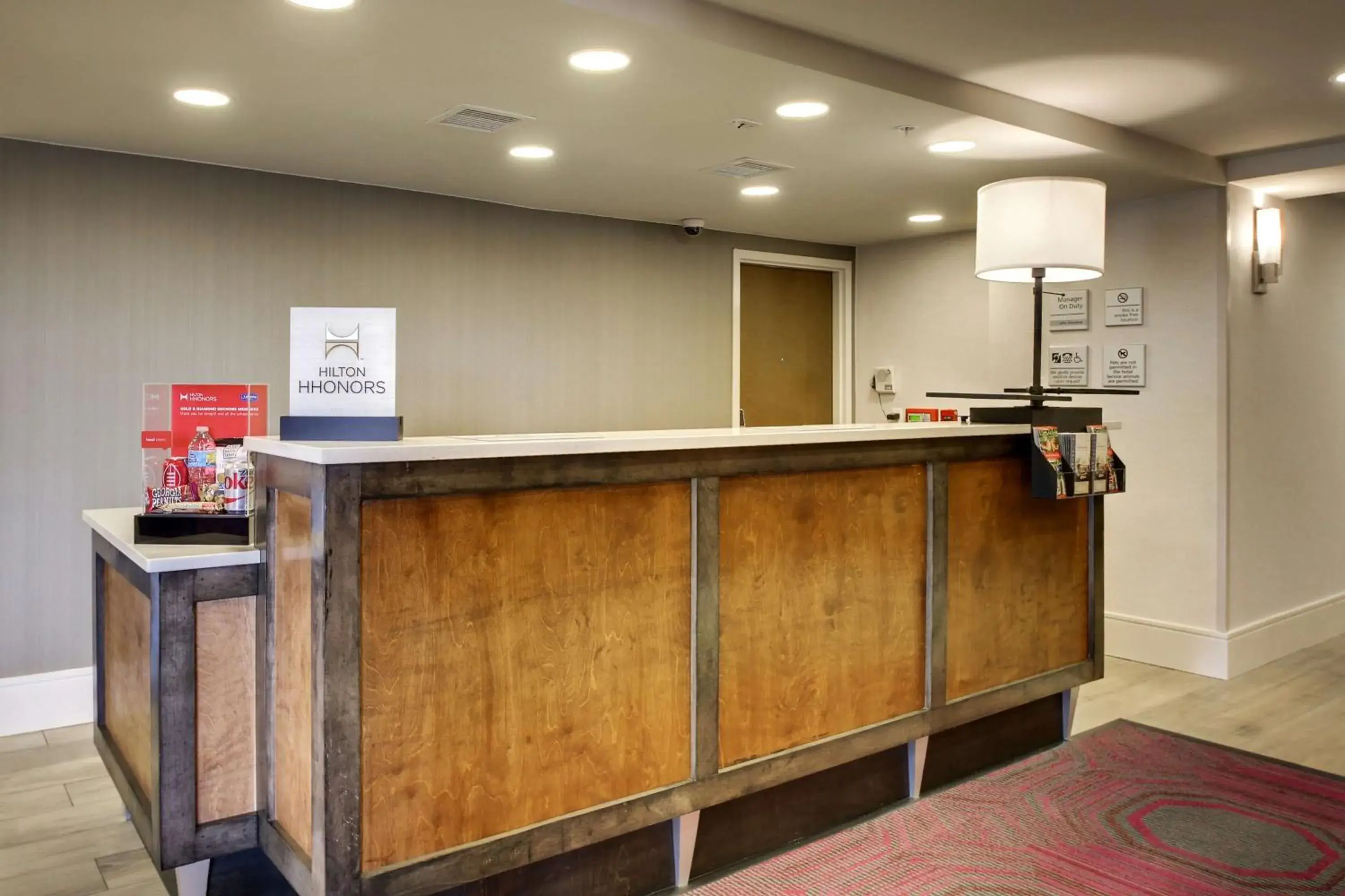 Lobby or reception in Hampton Inn & Suites Cordele Lobby or reception in Hampton Inn & Suites Cordele