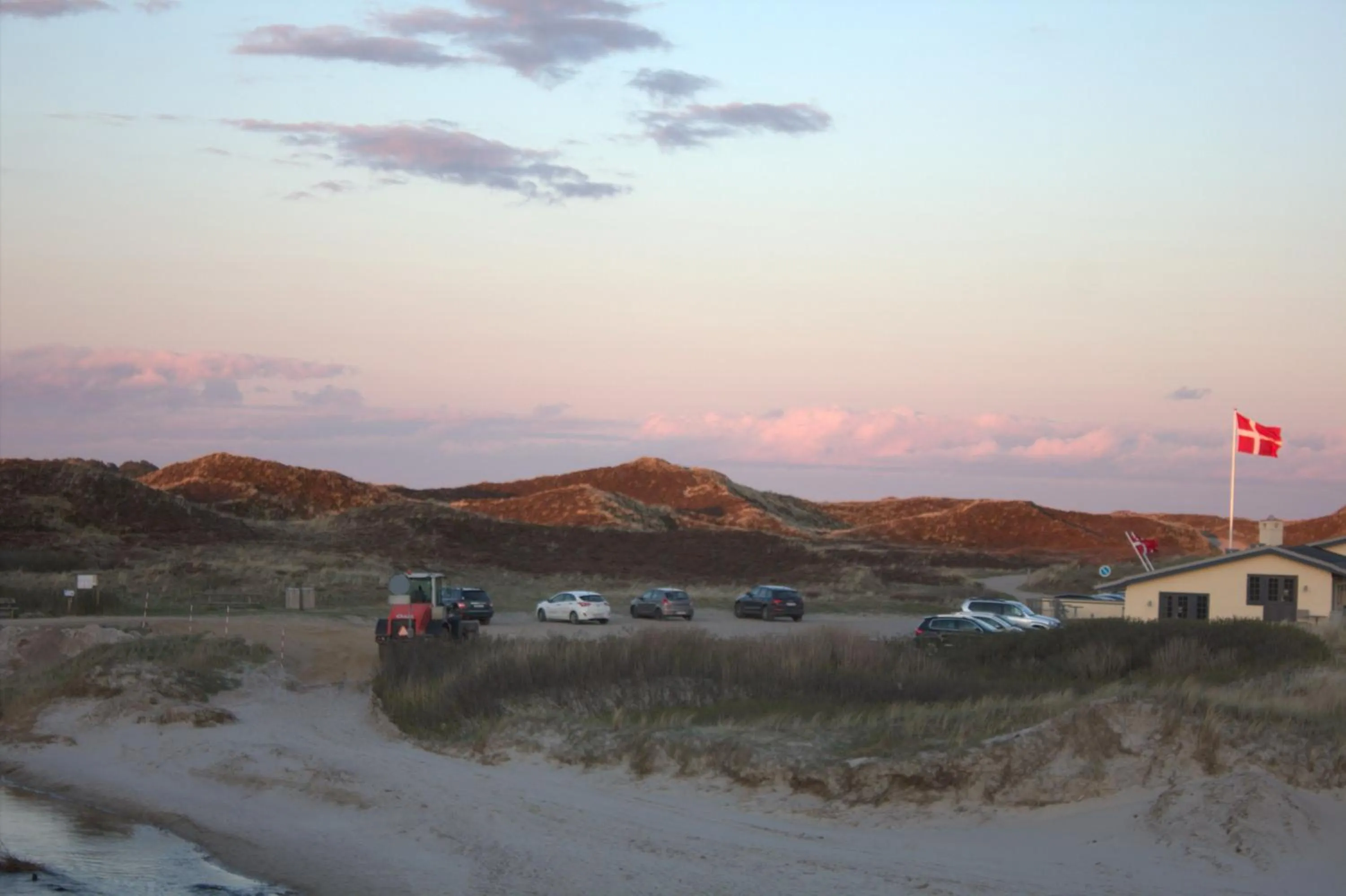 Bird's eye view in Henne Mølle Å Badehotel