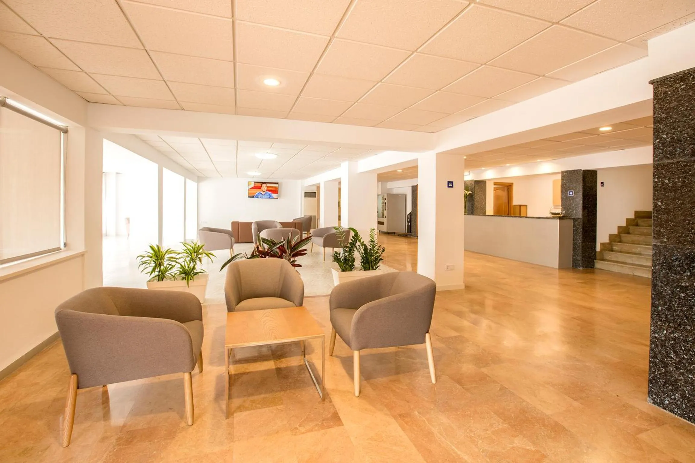 Lobby or reception in Hotel Foners