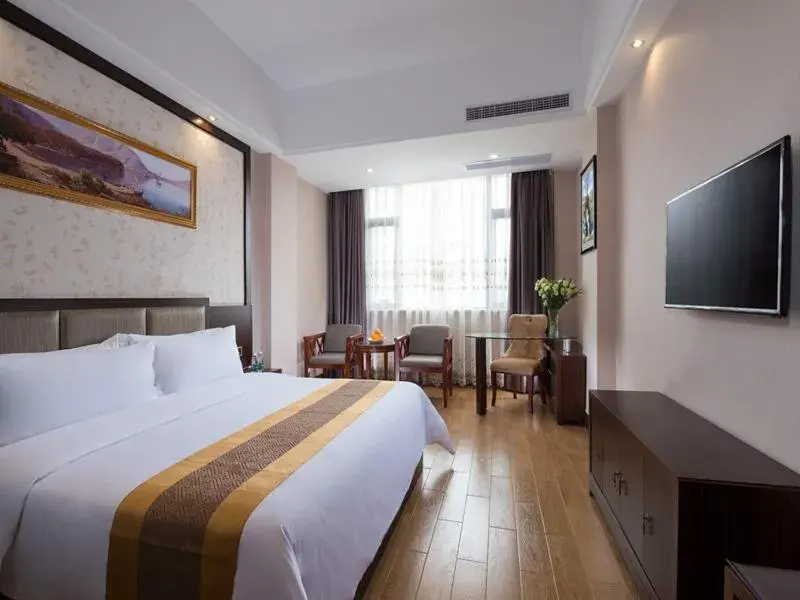 Bed in Vienna International Hotel Jieyang Chaoshan Airport Bed in Vienna International Hotel Jieyang Chaoshan Airport