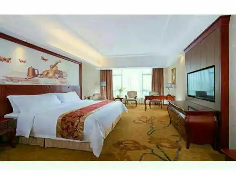 Bed in Vienna International Hotel Dongguan Chang'an North Station Bed in Vienna International Hotel Dongguan Chang'an North Station