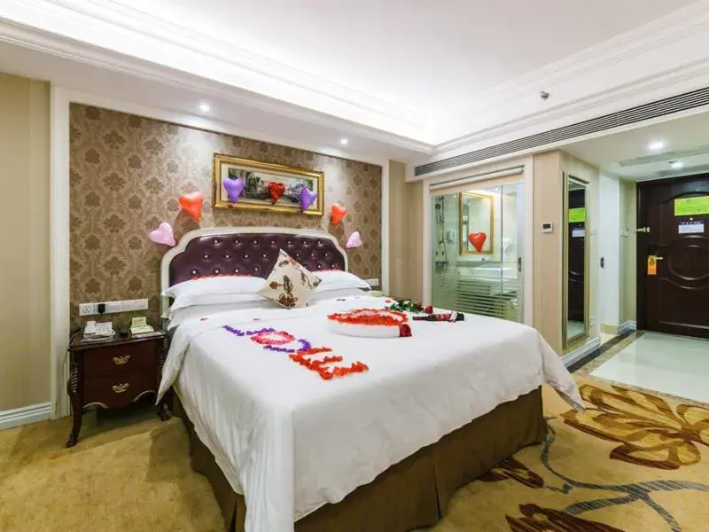 Bed in Vienna International Hotel Nanning Zoo Bed in Vienna International Hotel Nanning Zoo