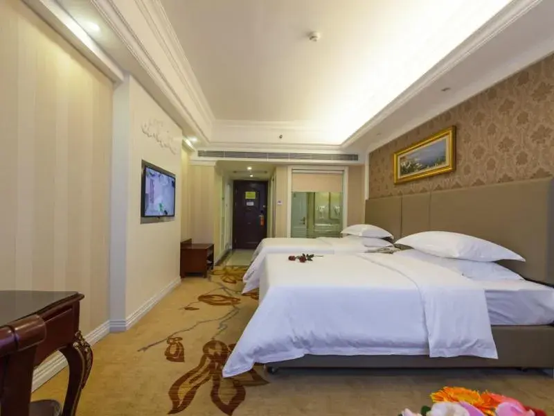 Bed in Vienna International Hotel Nanning Zoo Bed in Vienna International Hotel Nanning Zoo