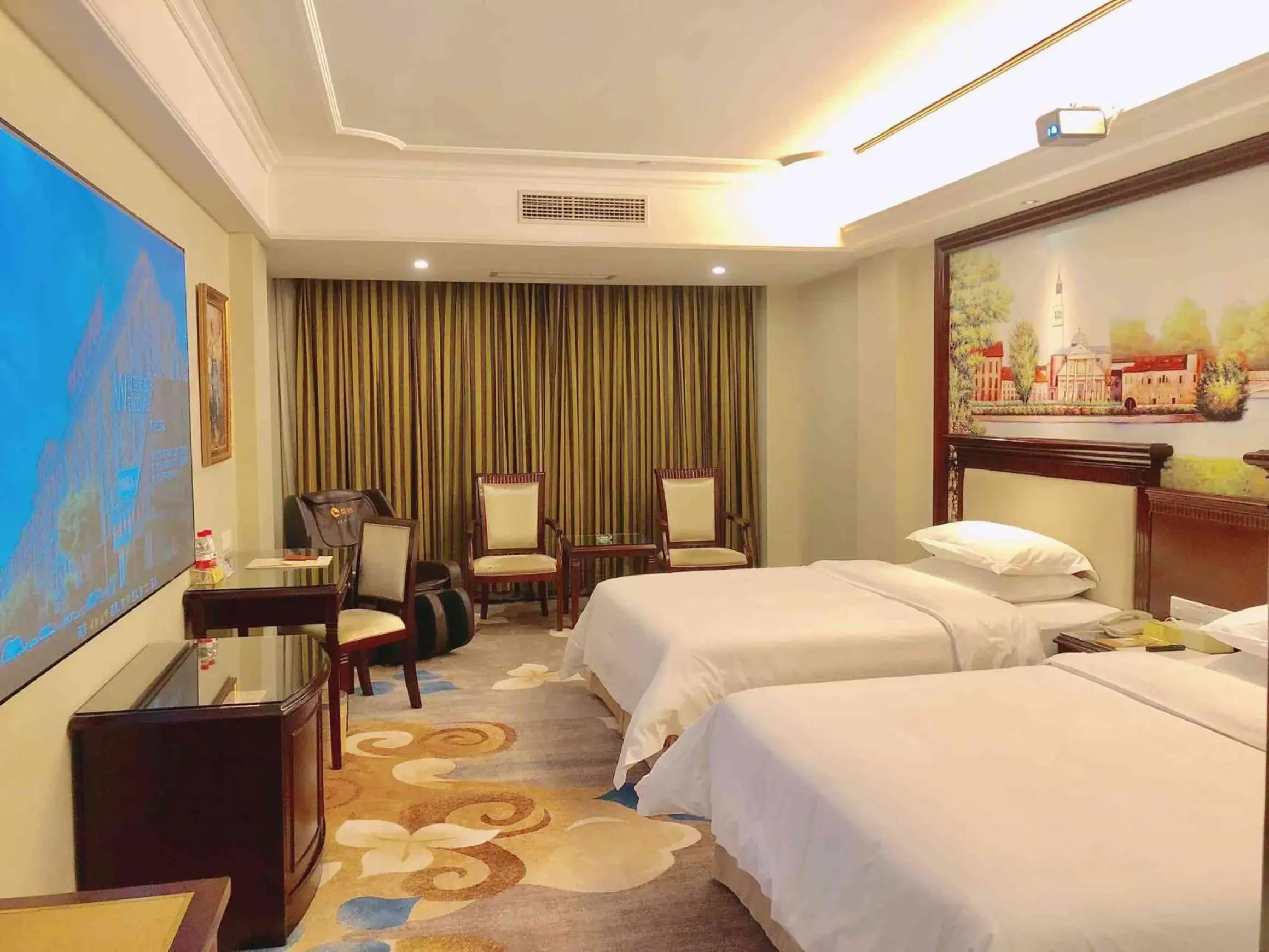 Bed in Vienna Hotel Guangzhou Shiling Bed in Vienna Hotel Guangzhou Shiling