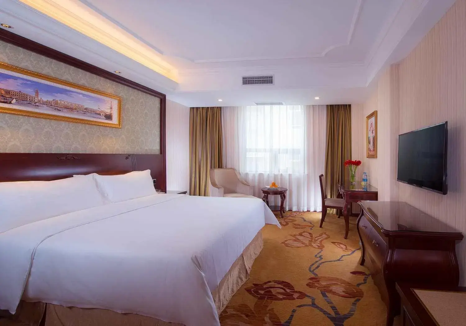 Bed in Vienna Hotel Guangzhou Shiling Bed in Vienna Hotel Guangzhou Shiling