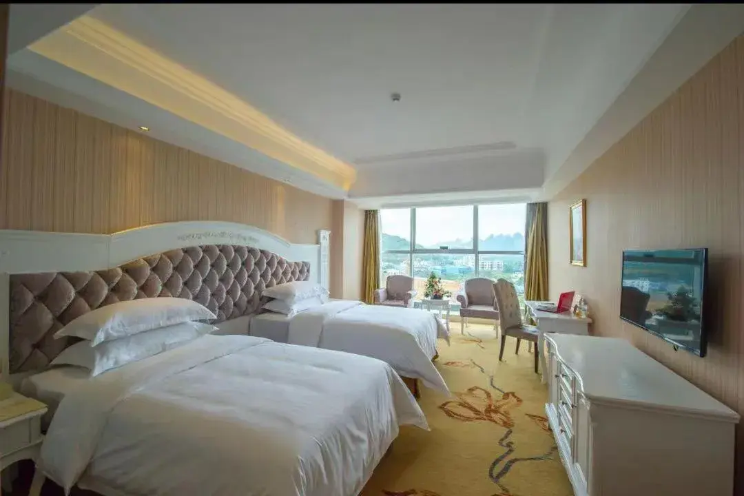 Bed in Vienna International Hotel Guilin Wanda Plaza Bed in Vienna International Hotel Guilin Wanda Plaza