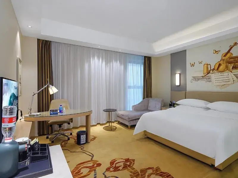 Bed in Vienna International Hotel Hangzhou East Railway Station Bed in Vienna International Hotel Hangzhou East Railway Station