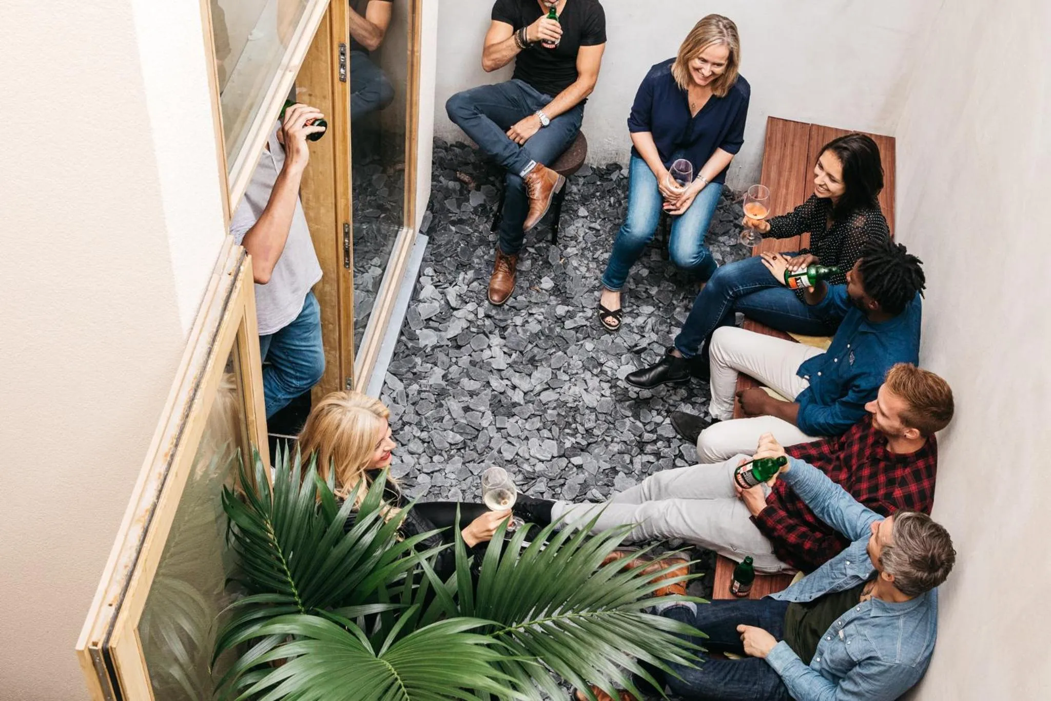 Patio in Monsieur Maurice