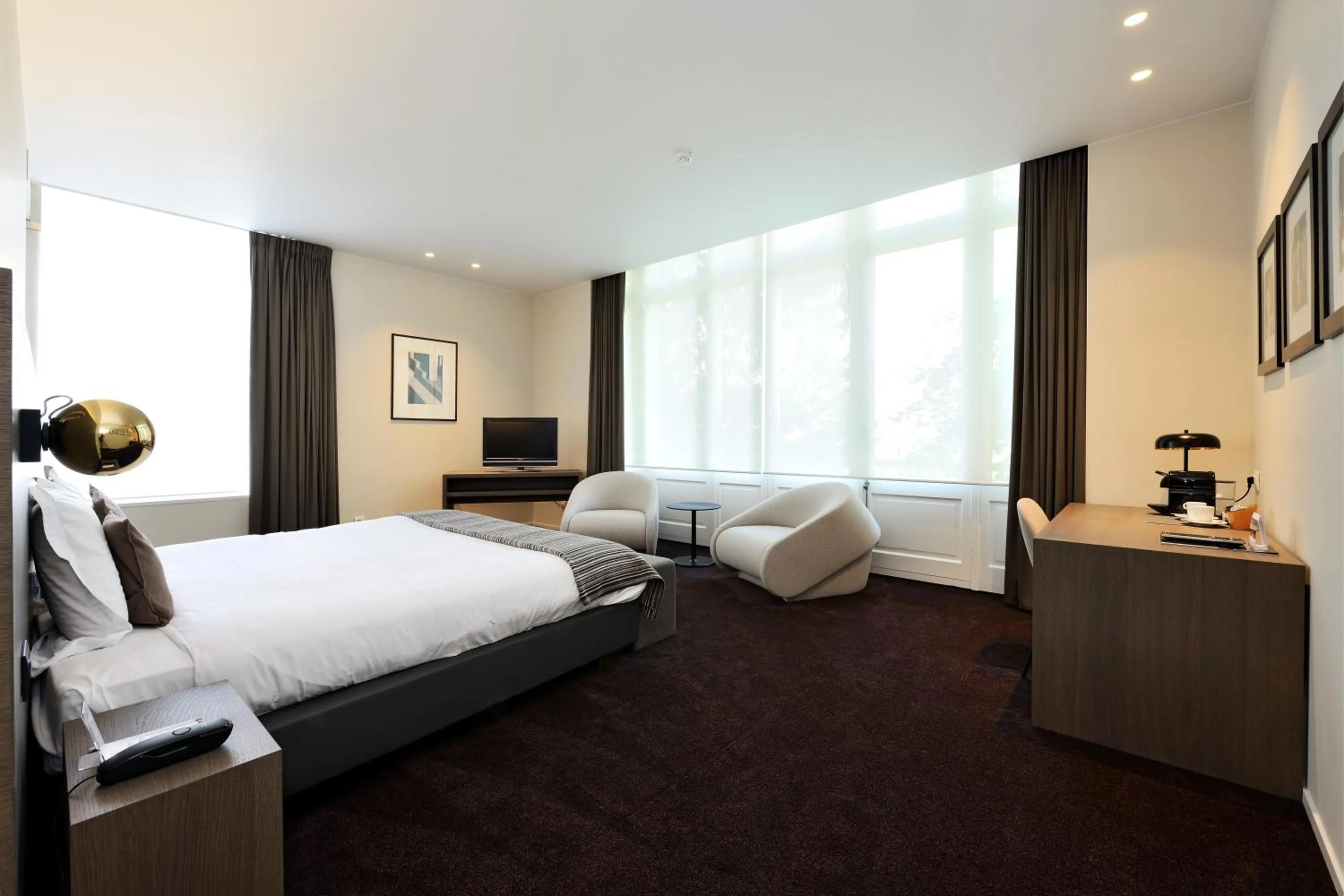 Bed in Hotel Messeyne