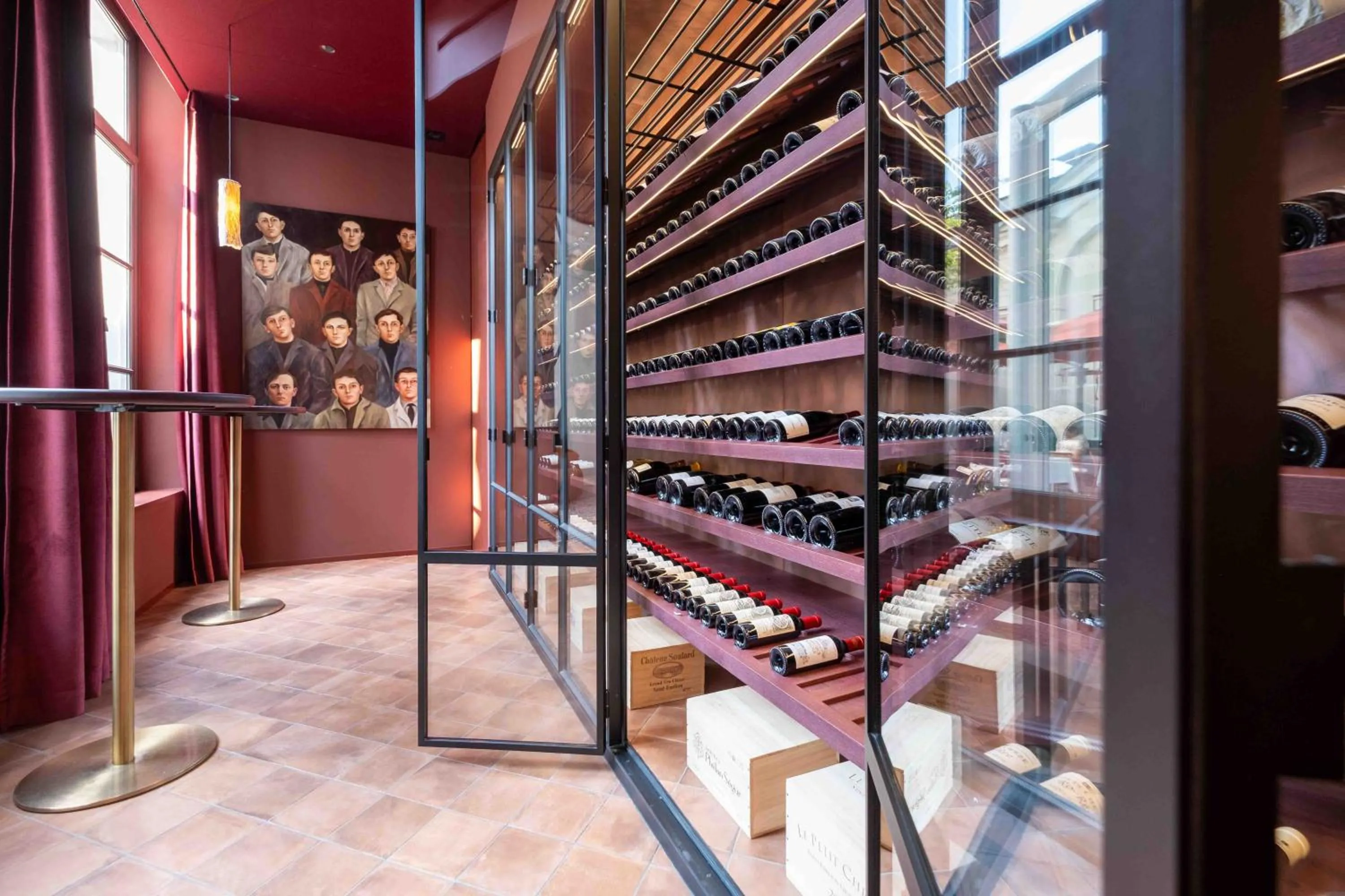 Lounge or bar in Hotel Messeyne