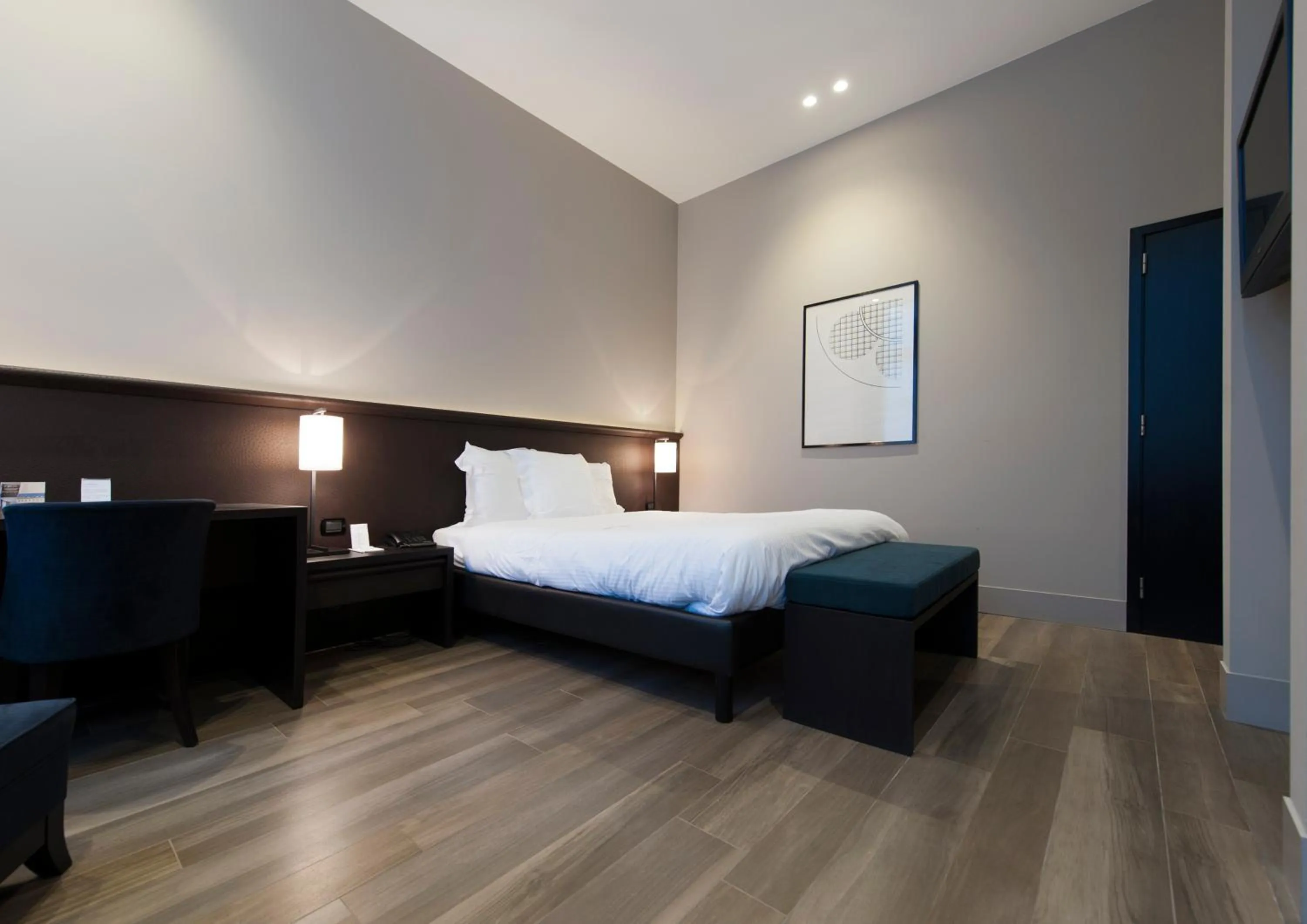 Bed in Hotel Messeyne