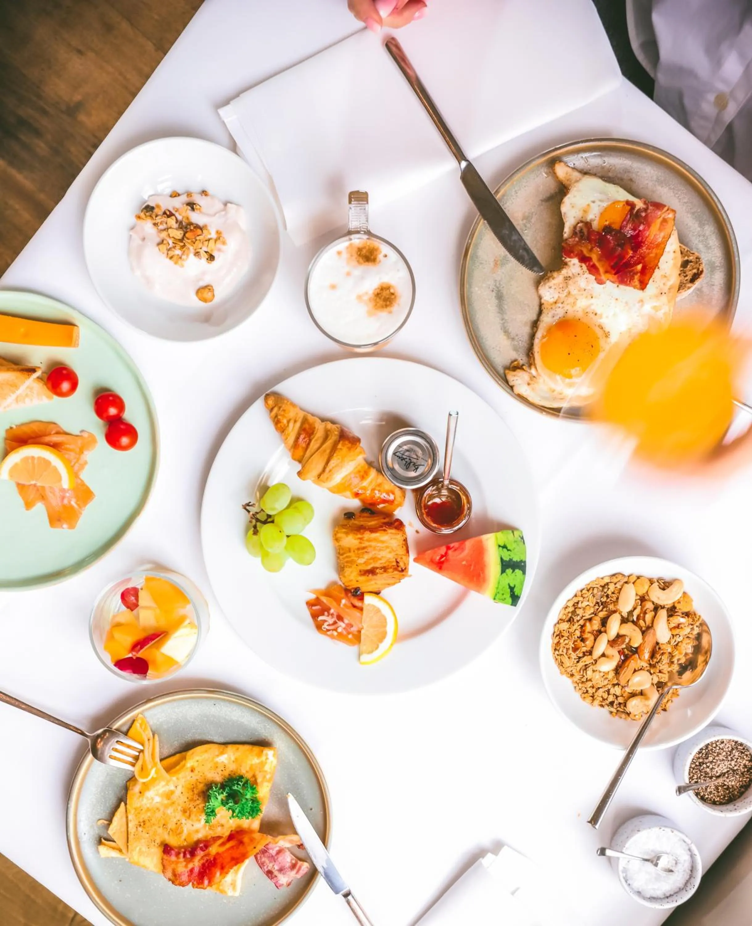 Breakfast in Hotel Messeyne