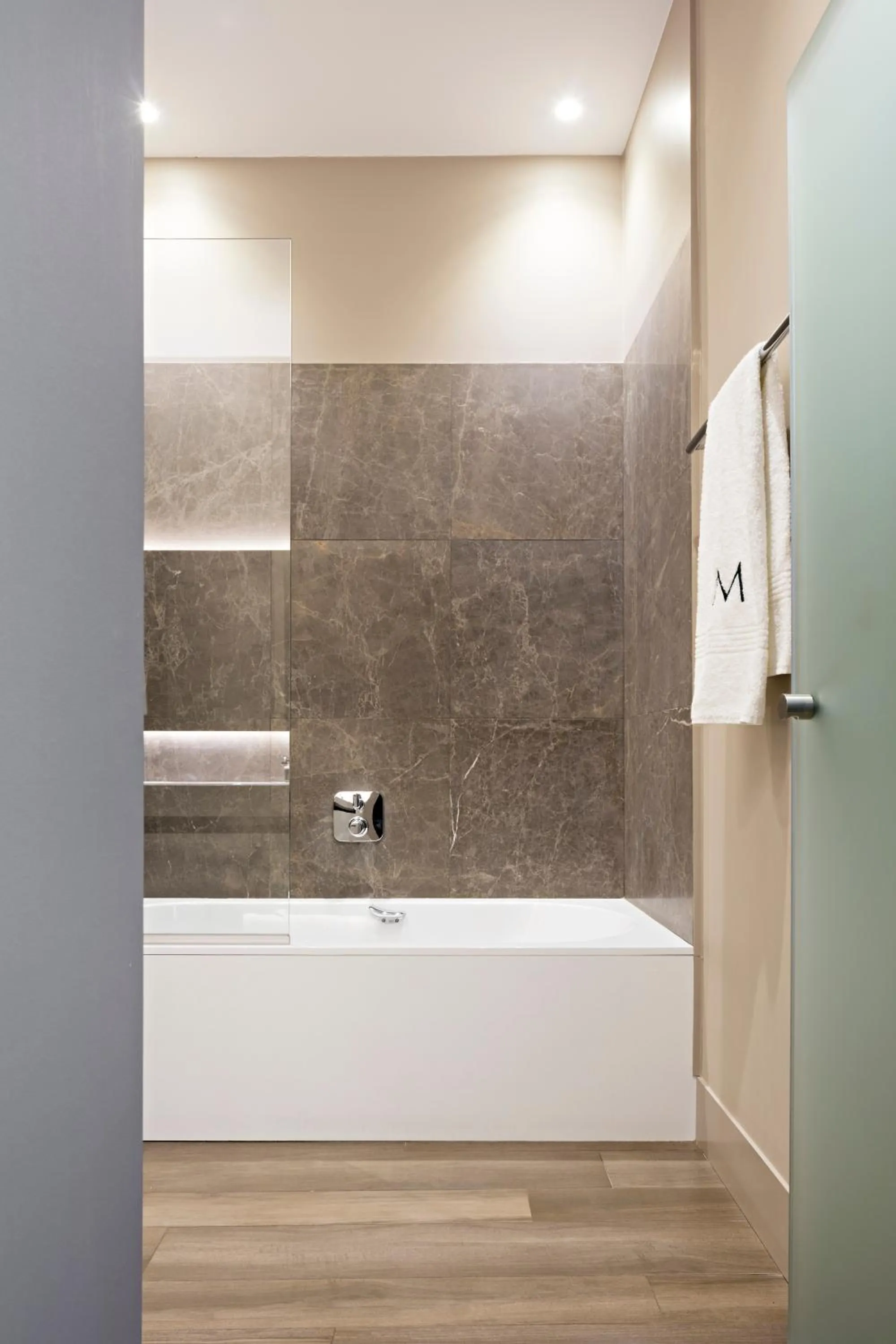 Bathroom in Hotel Messeyne