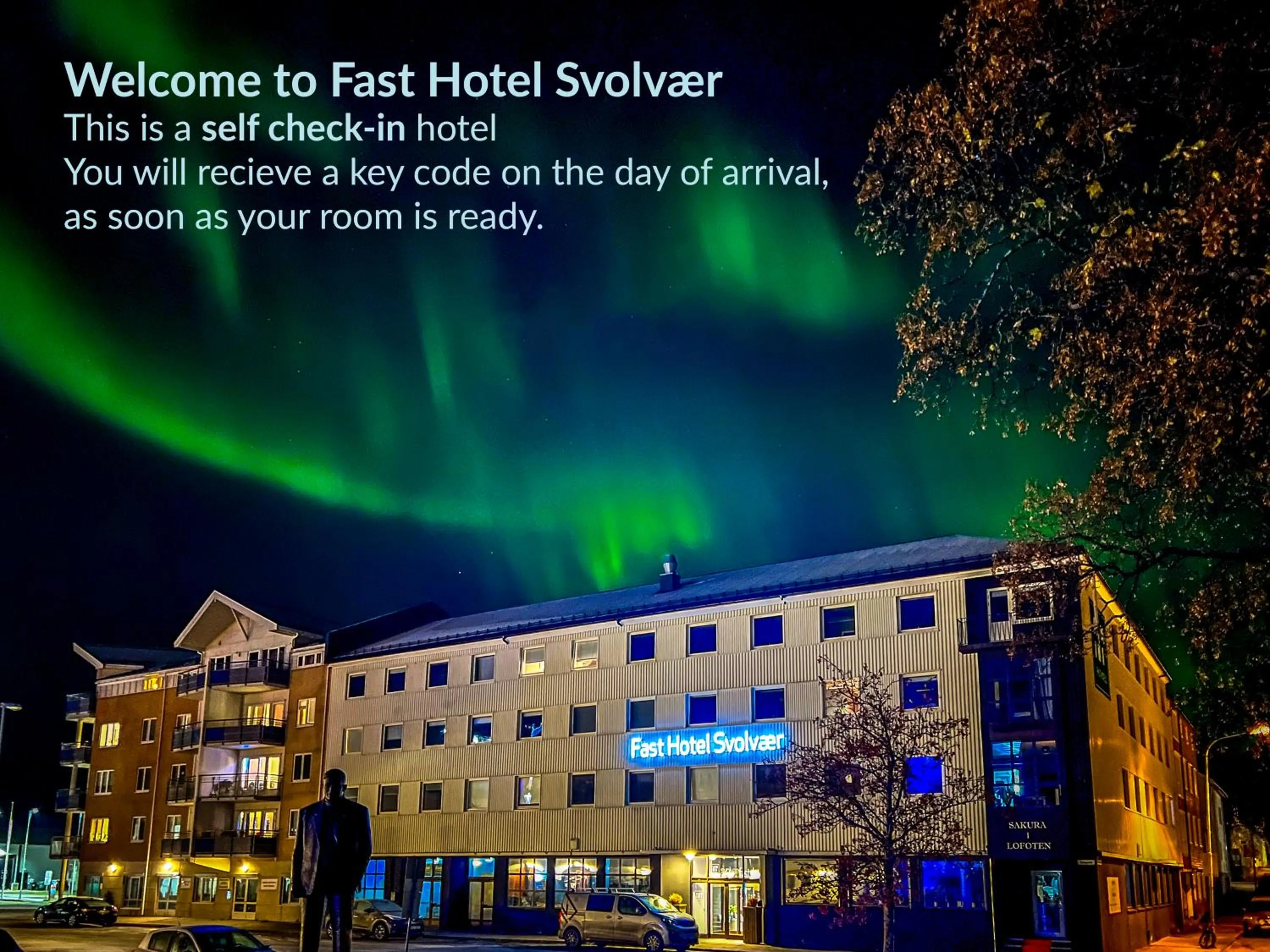 Facade/entrance in Fast Hotel Svolvær