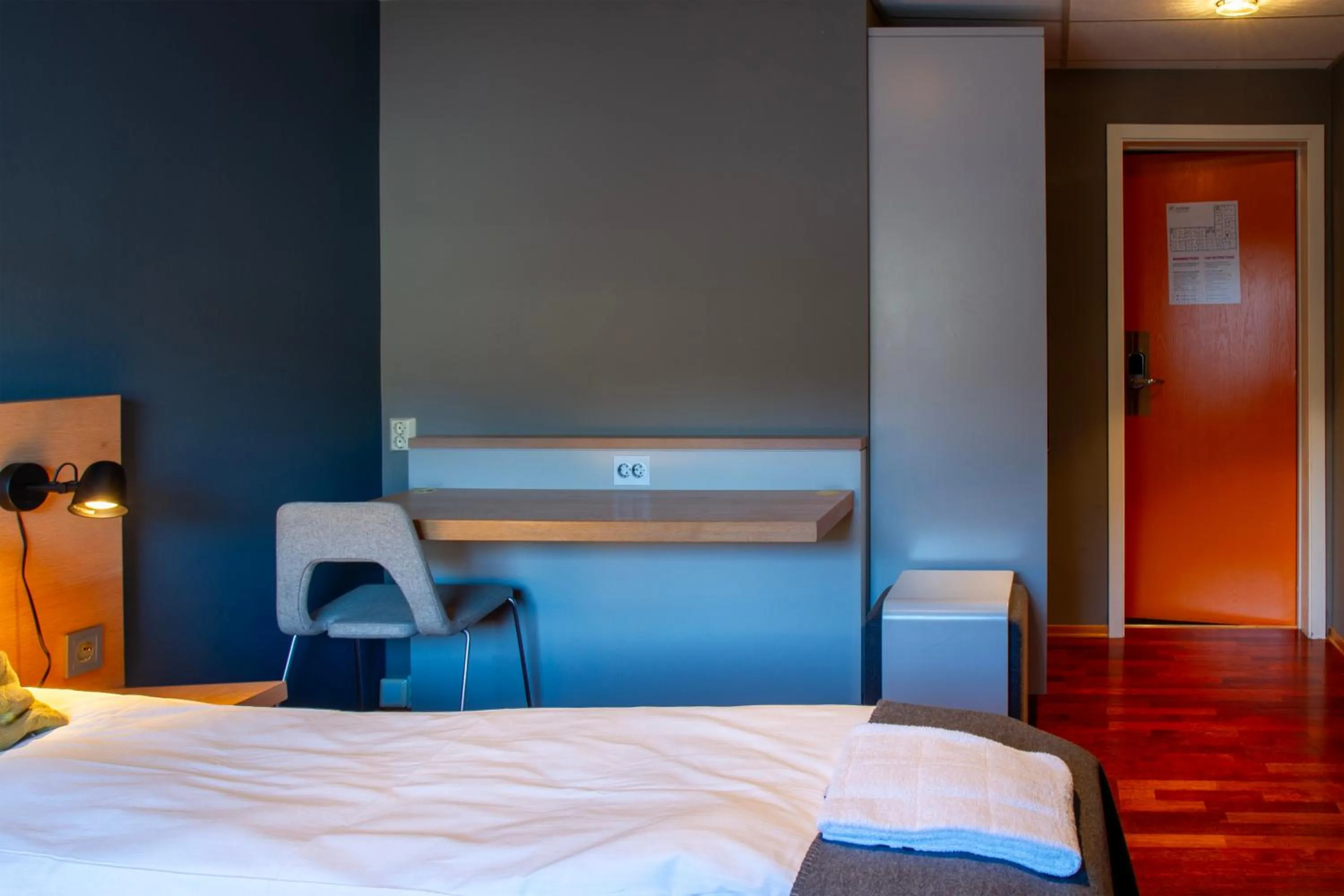 Bed in Fast Hotel Svolvær