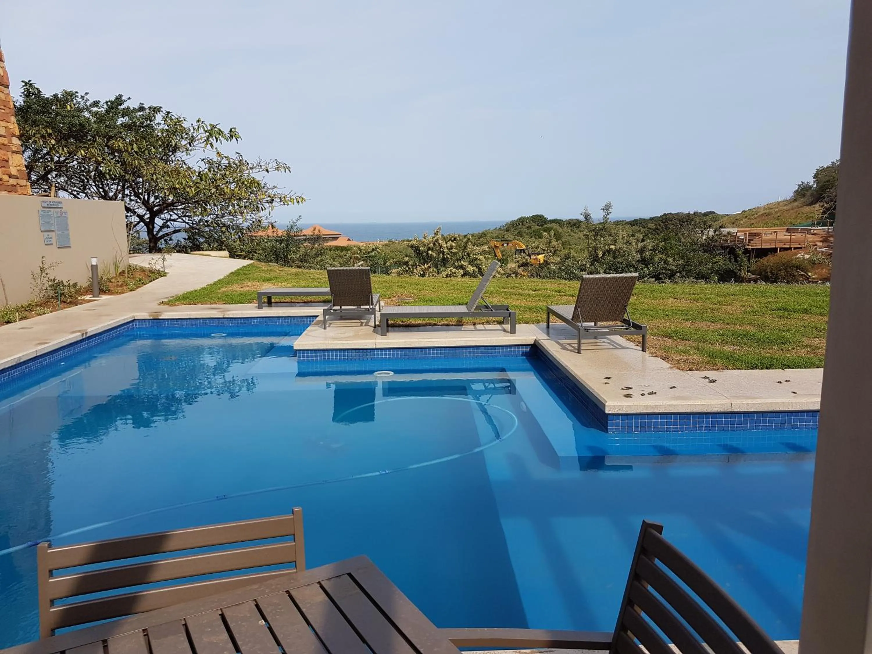 Swimming pool in Zimbali Suites 223