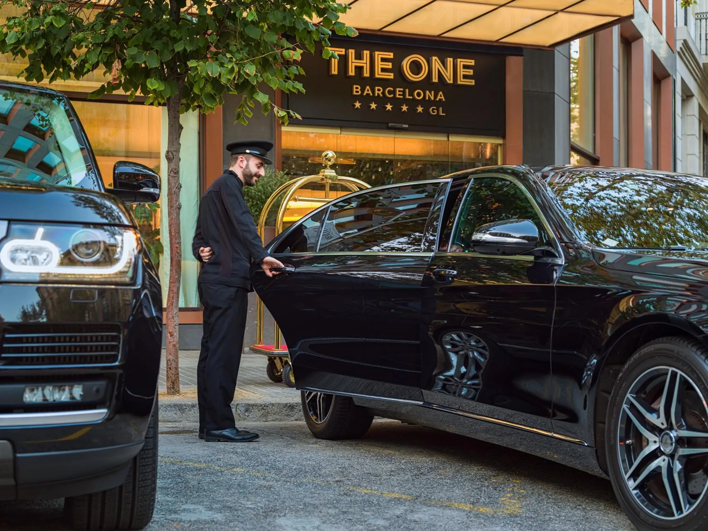 Facade/entrance in The One Barcelona GL Facade/entrance in The One Barcelona GL