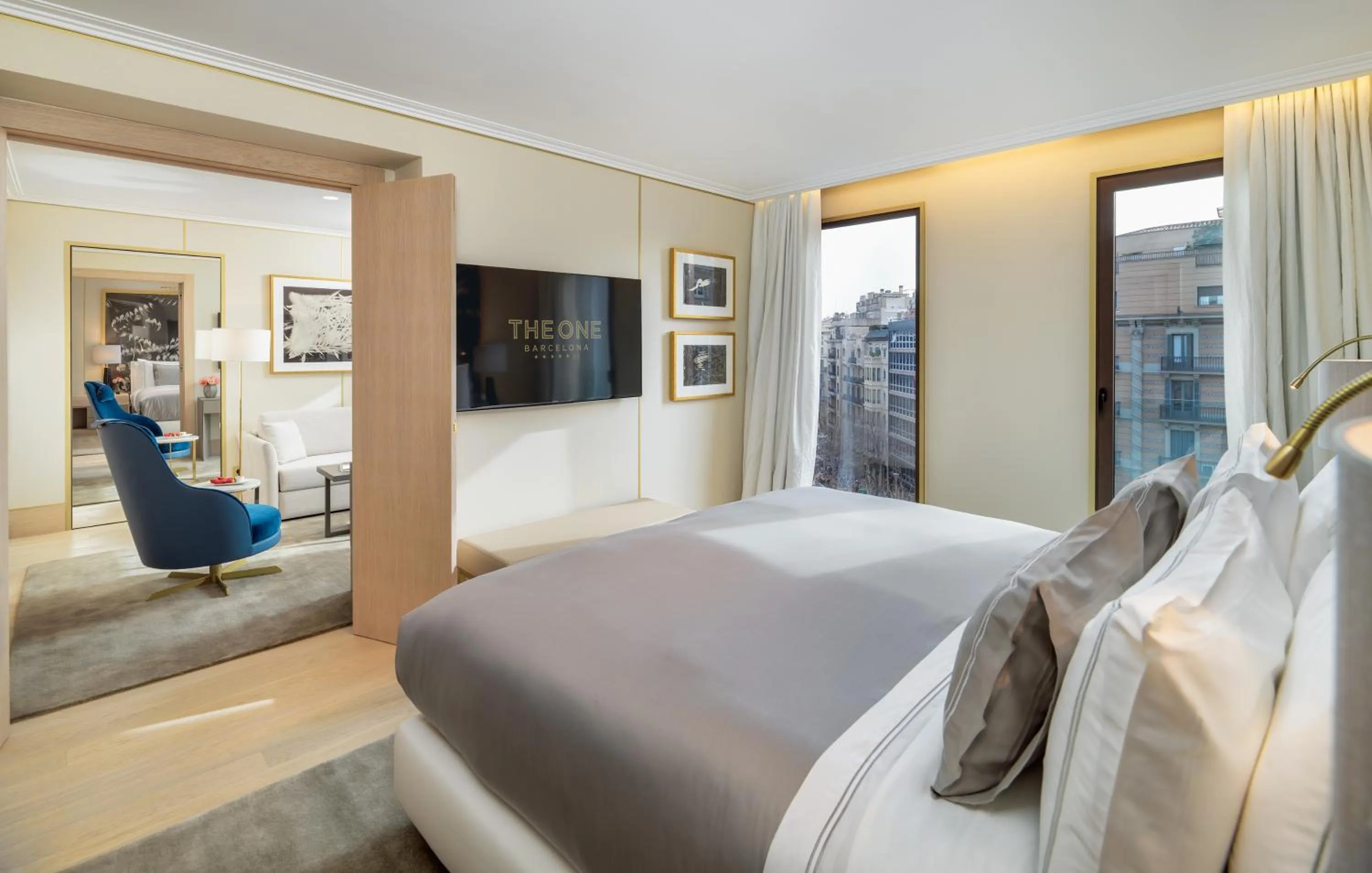 Bed in The One Barcelona GL