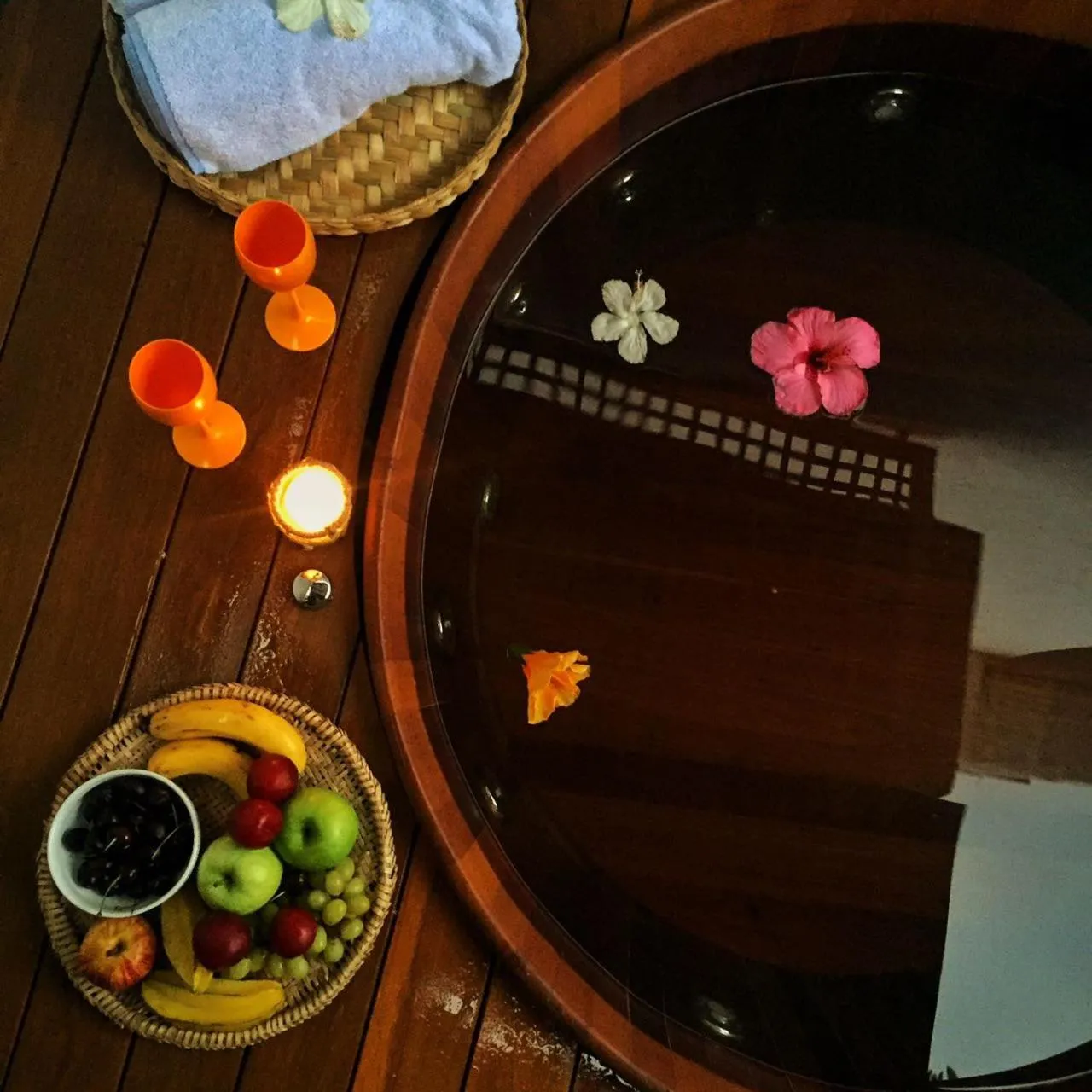 Hot Spring Bath in Hotel Maui Maresias