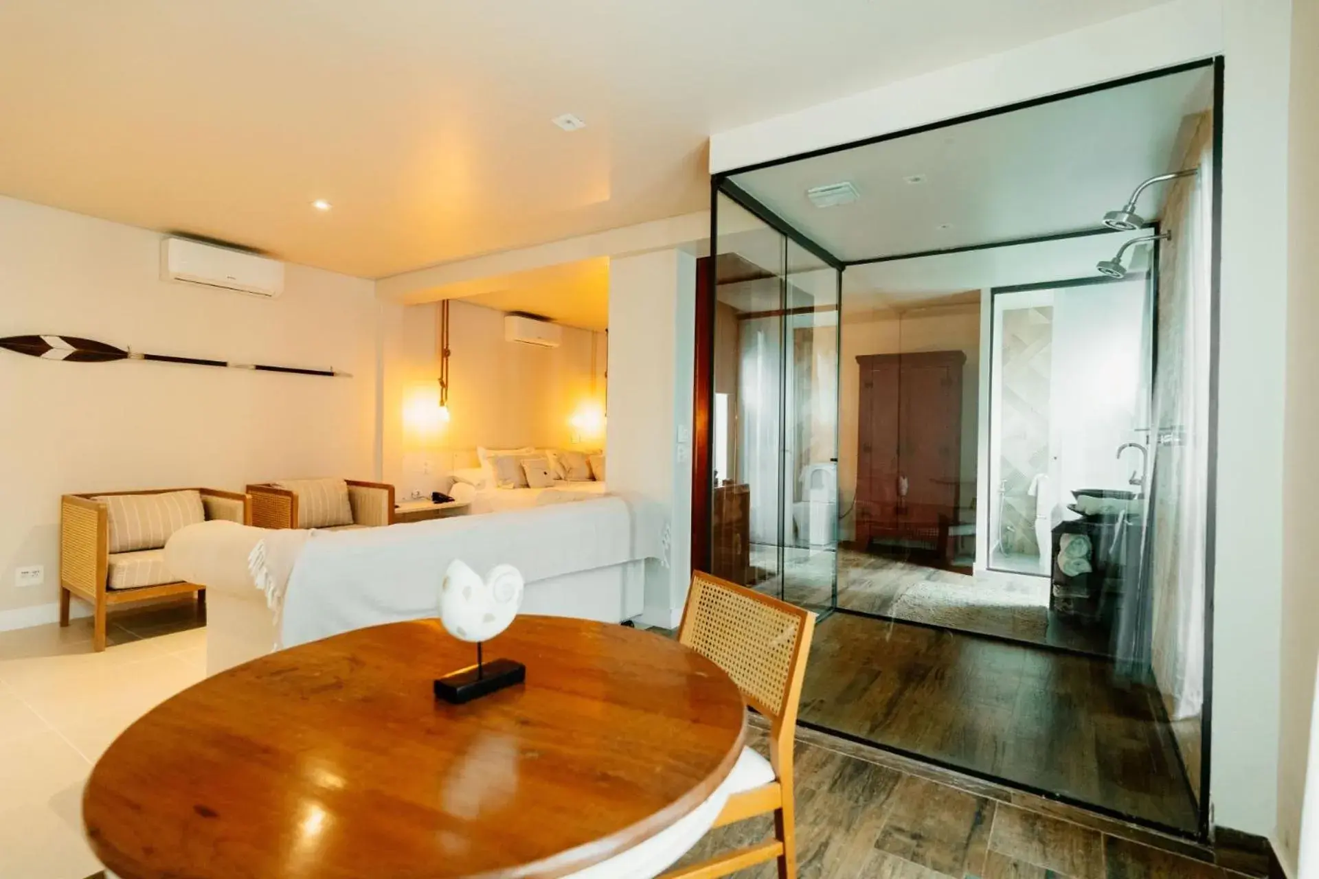 Living room, Bed in Hotel Maui Maresias Living room, Bed in Hotel Maui Maresias