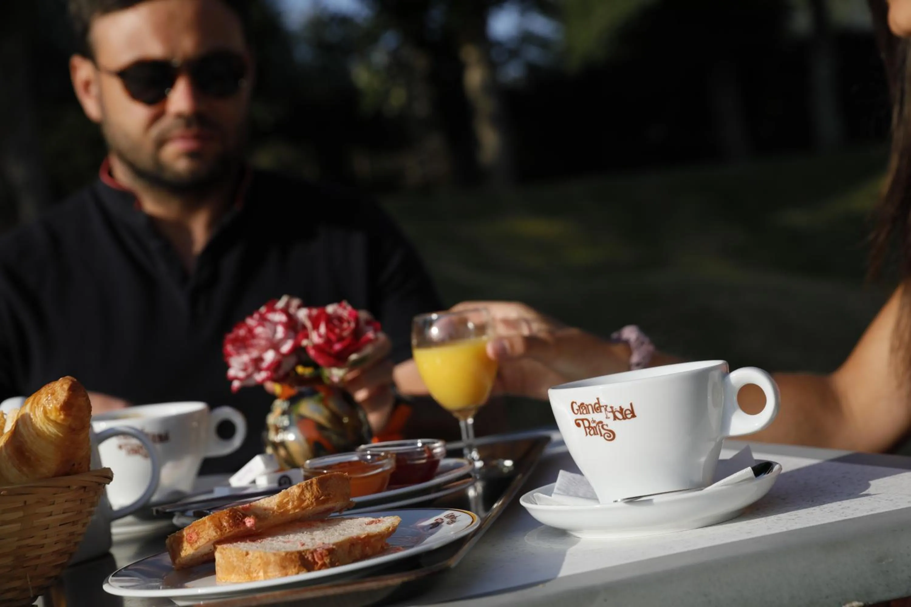 Breakfast in Best Western Grand Hotel de Paris & Spa