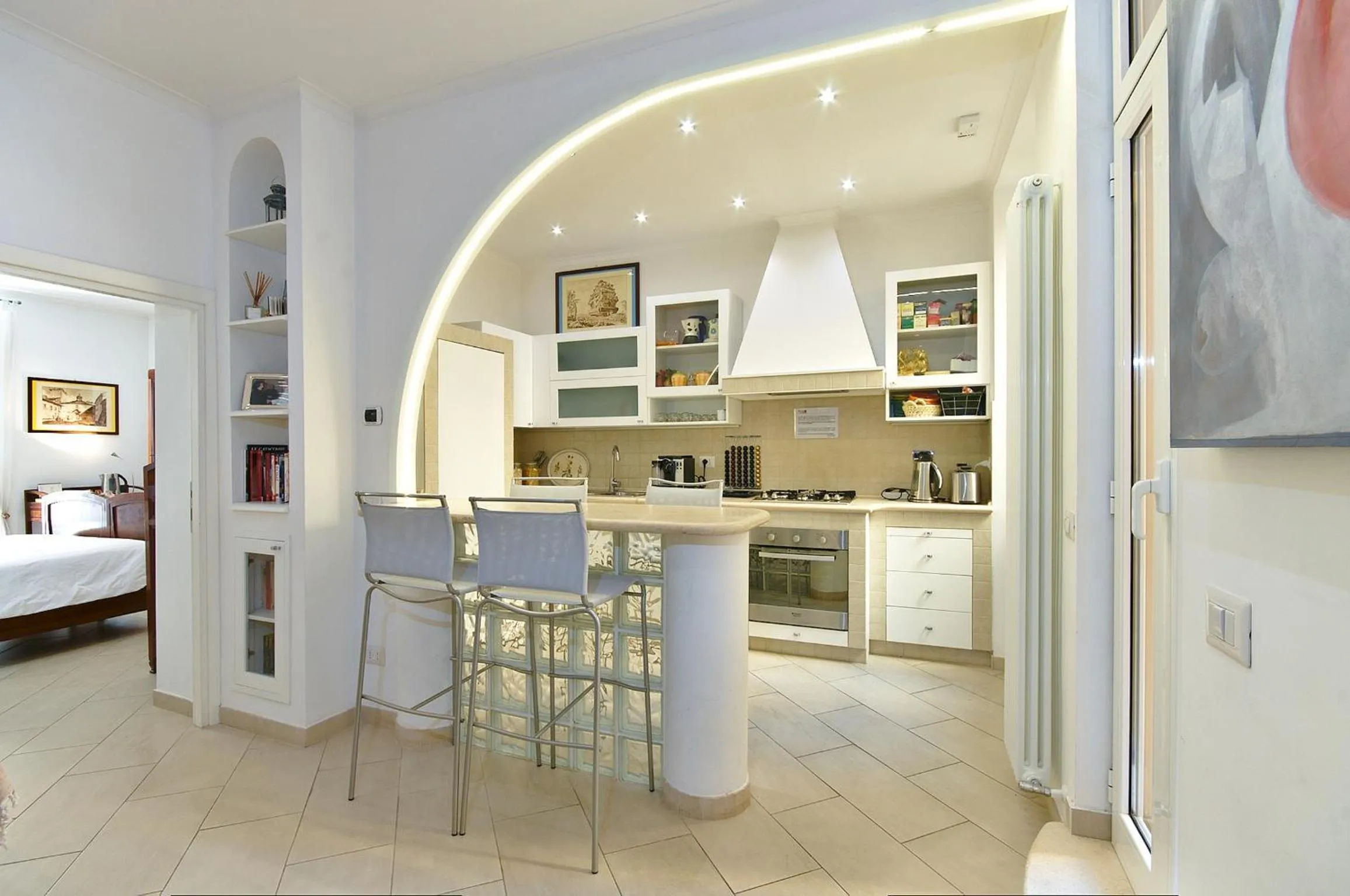 Kitchen or kitchenette in Roma Borgo91