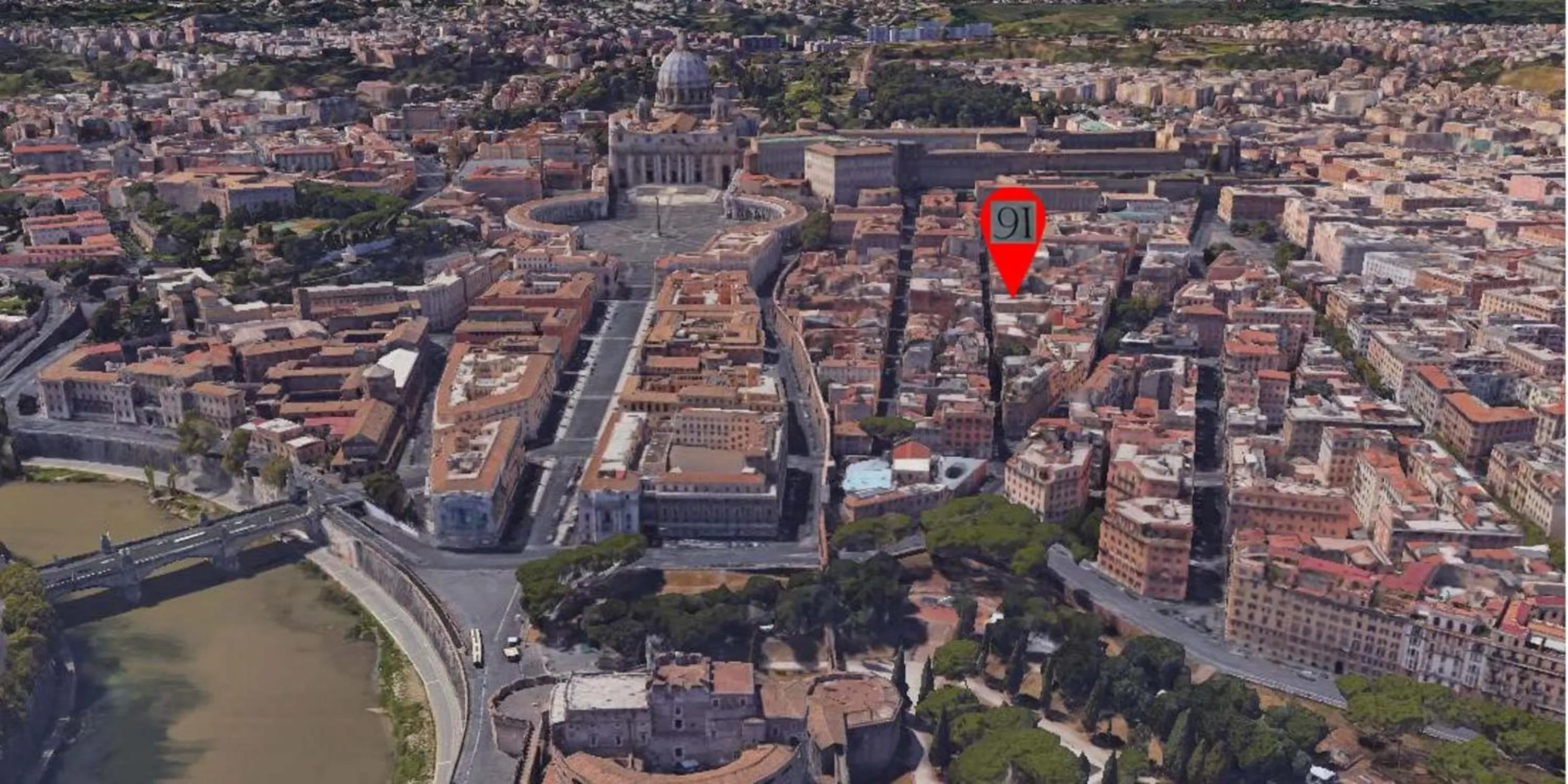 Nearby landmark in Roma Borgo91