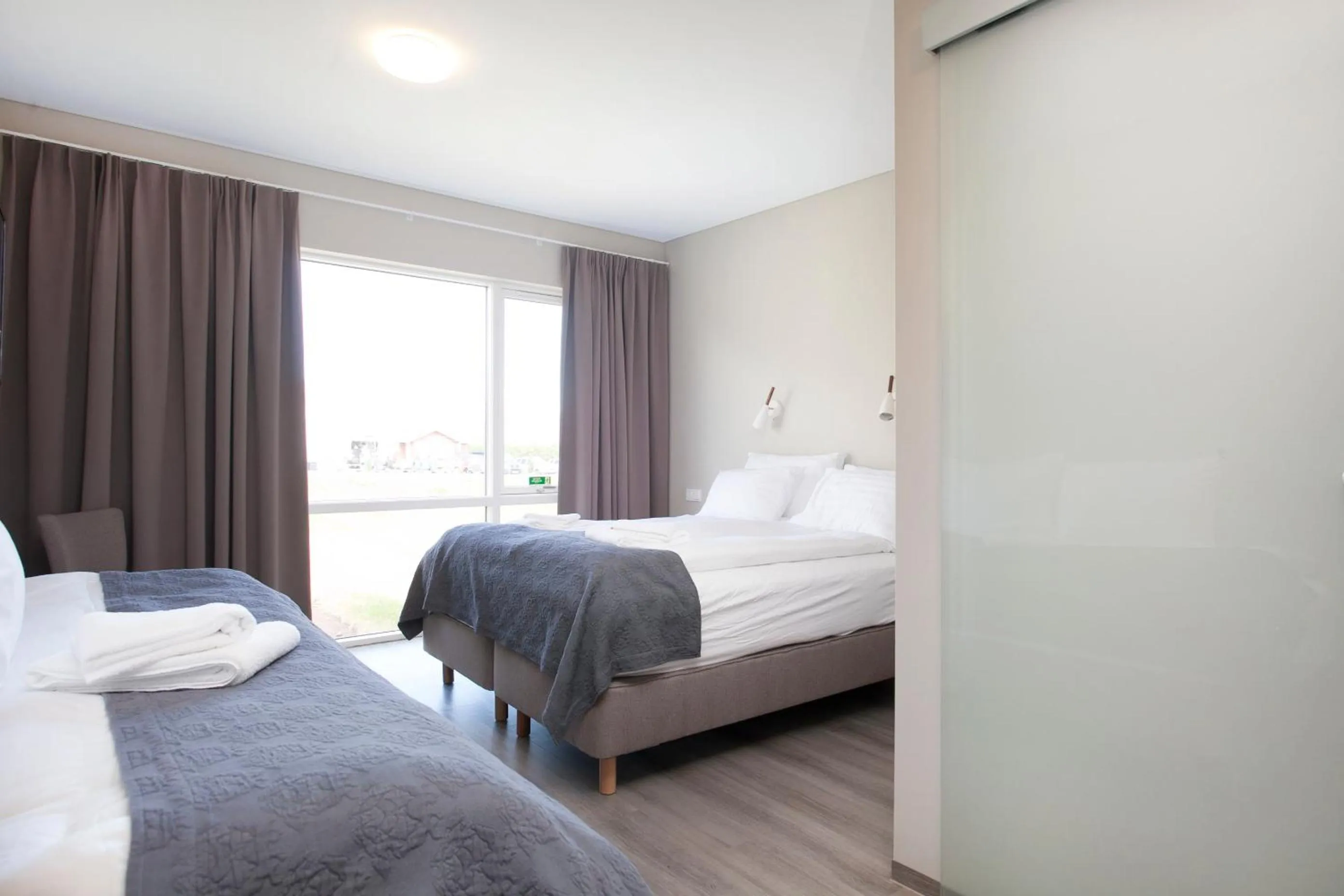 Bedroom, Bed in Arnarstapi Hotel