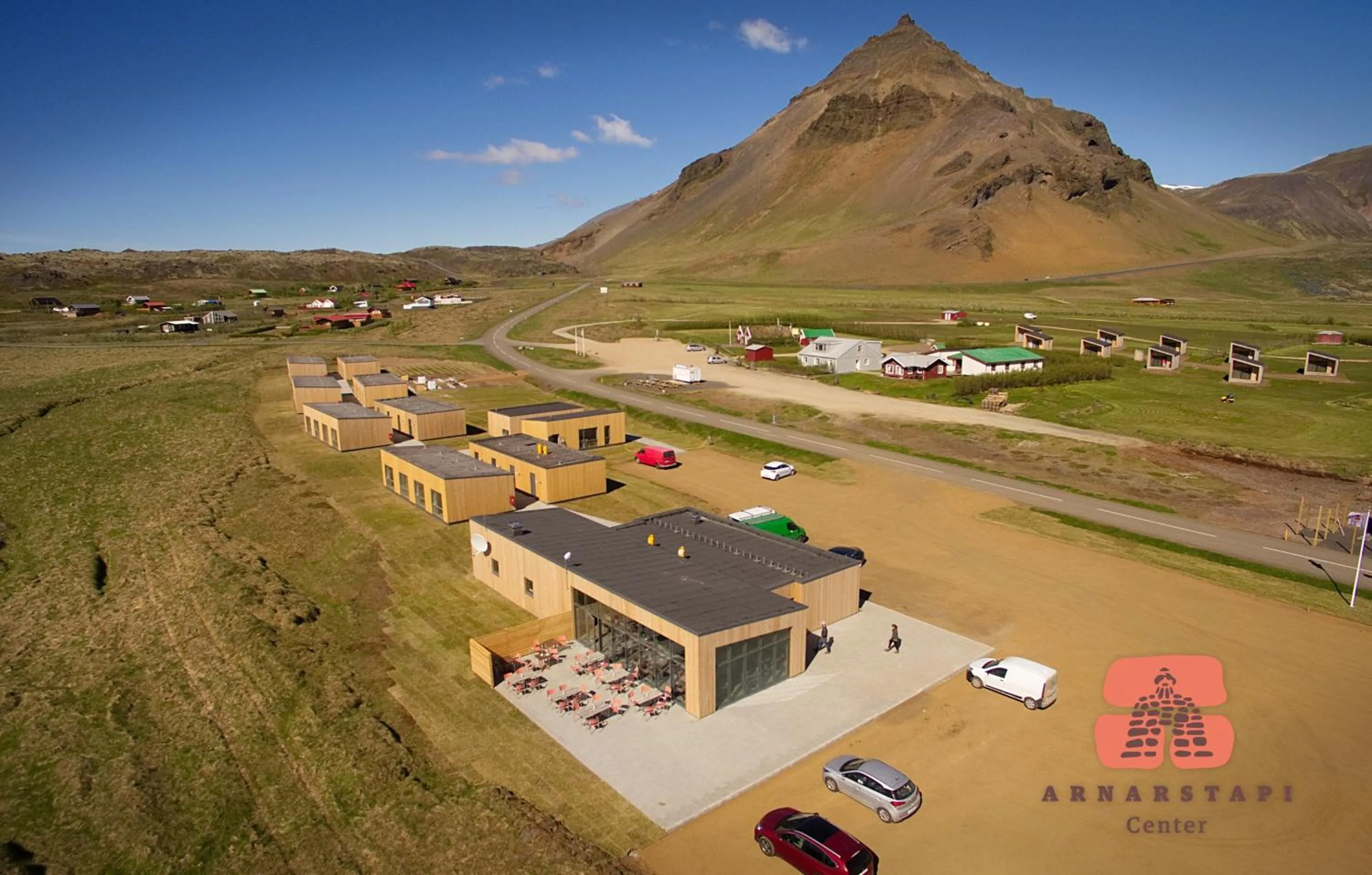 Property logo or sign in Arnarstapi Hotel