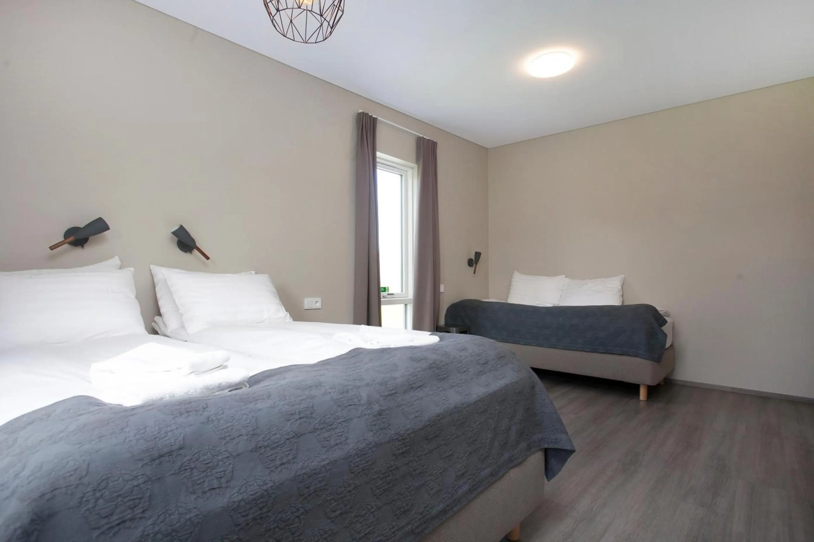 Bedroom, Bed in Arnarstapi Hotel