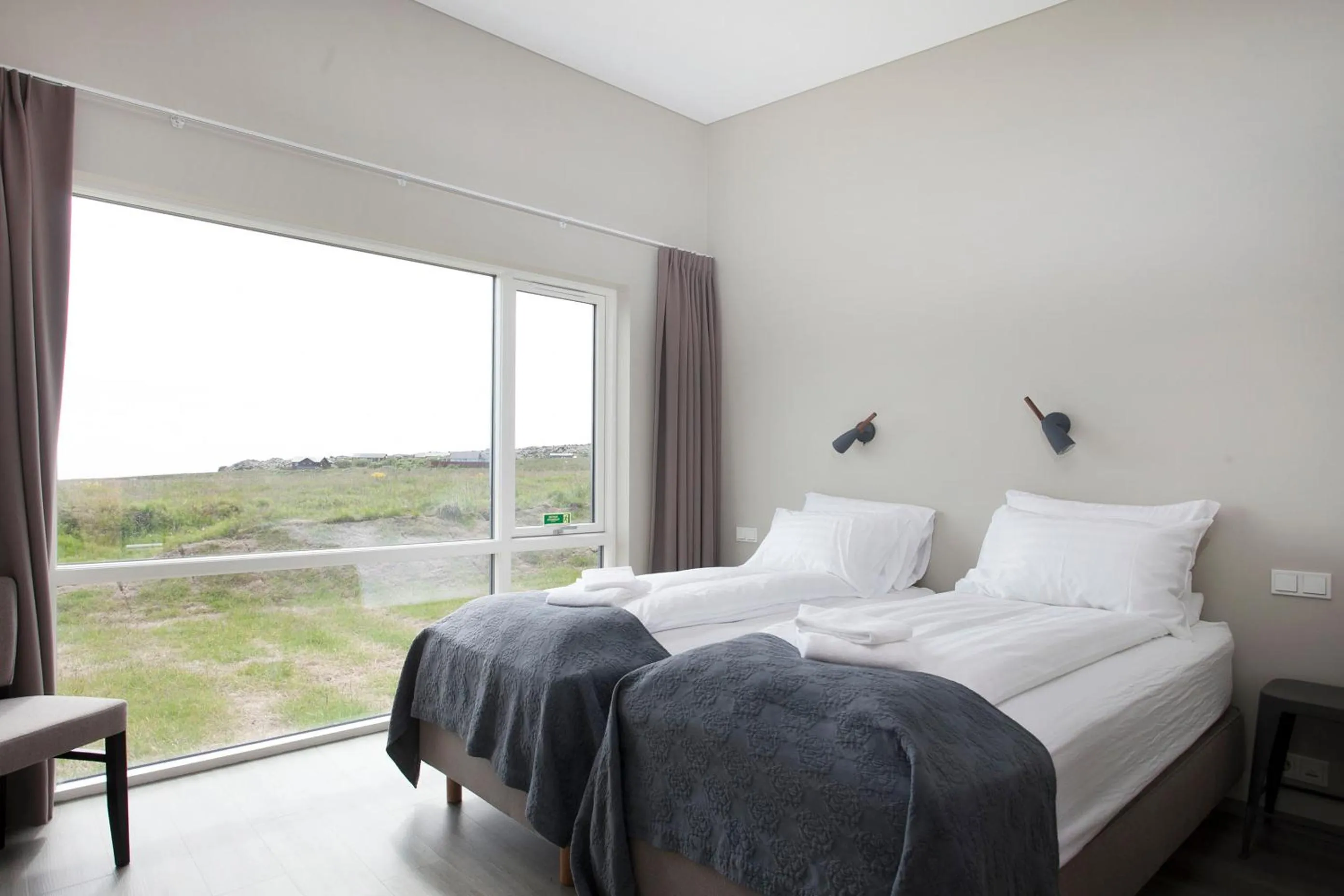 Spring, Bed in Arnarstapi Hotel