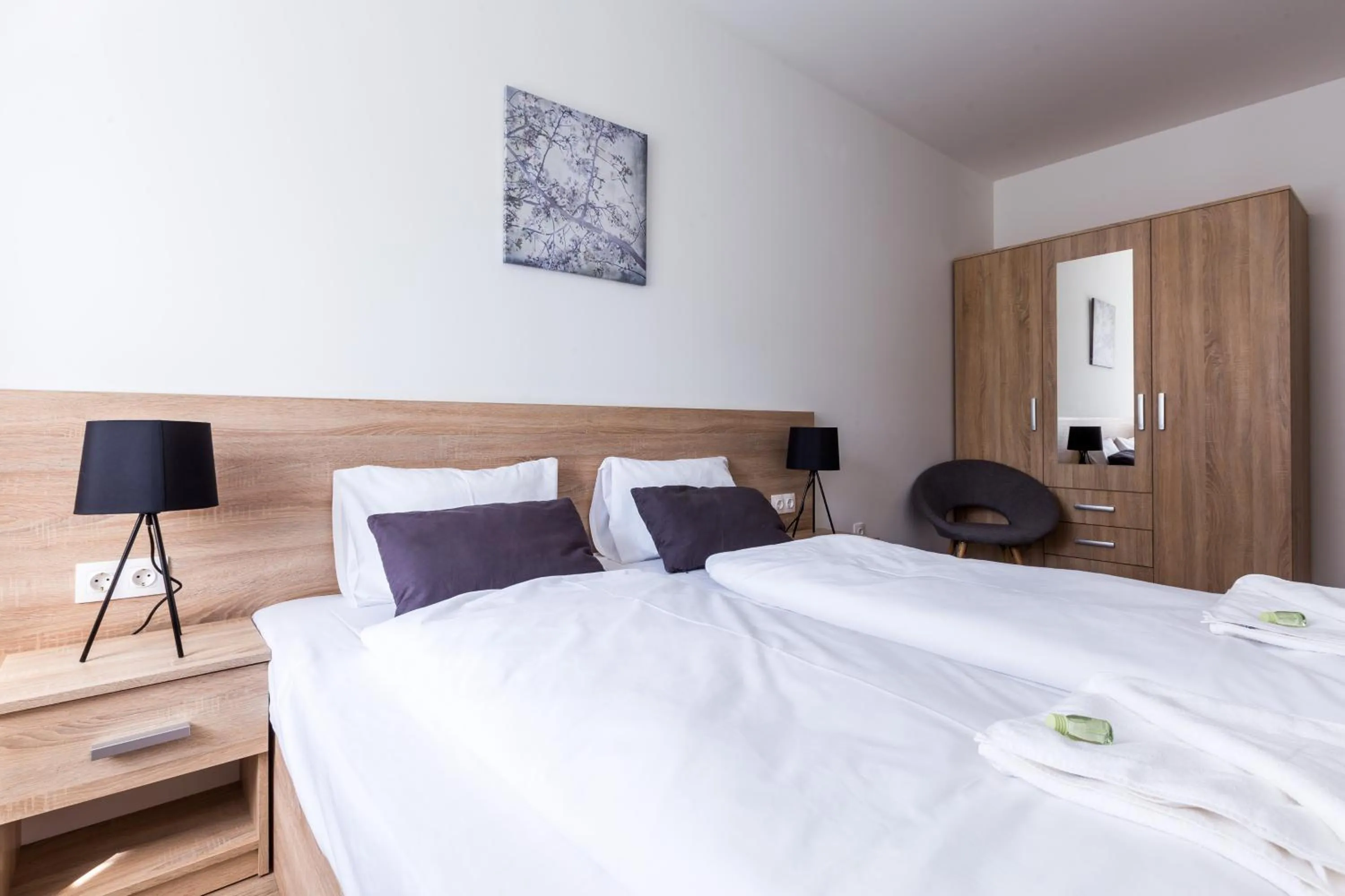 Bedroom, Bed in Vagabond Corvin